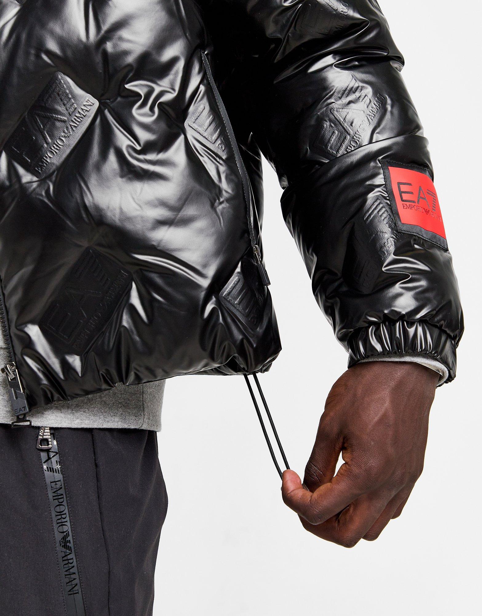 EA7 Emporio Armani All Over Print Logo Jacket