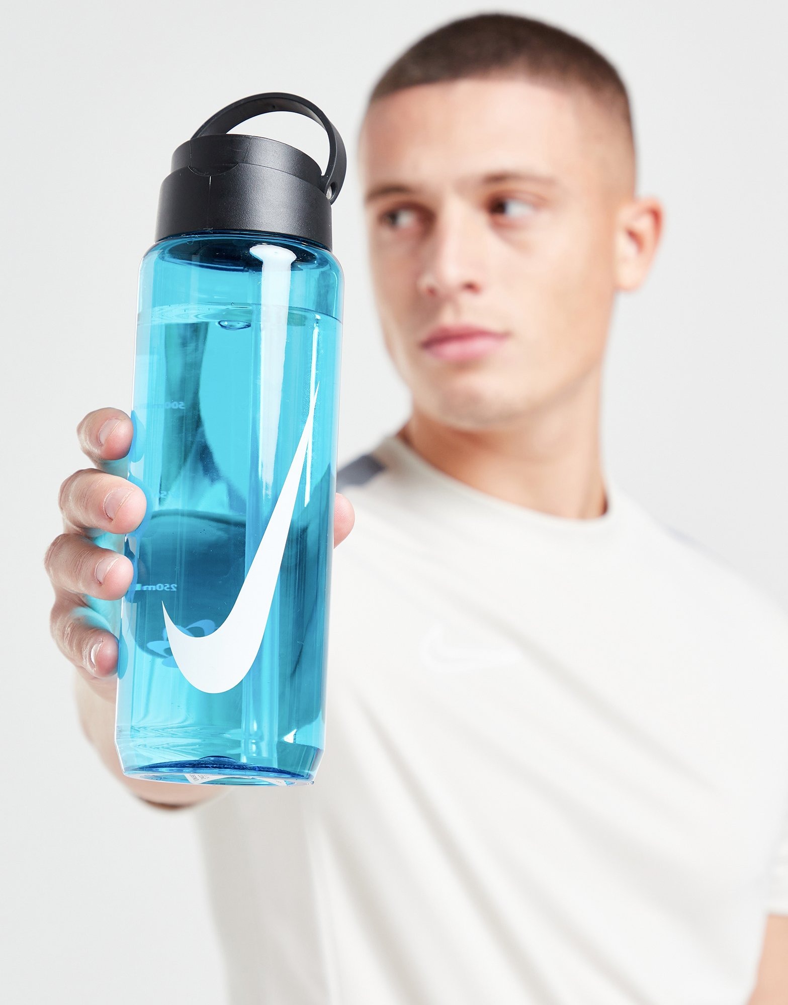 Nike Recharge Stainless Steel Straw Bottle (12 oz)
