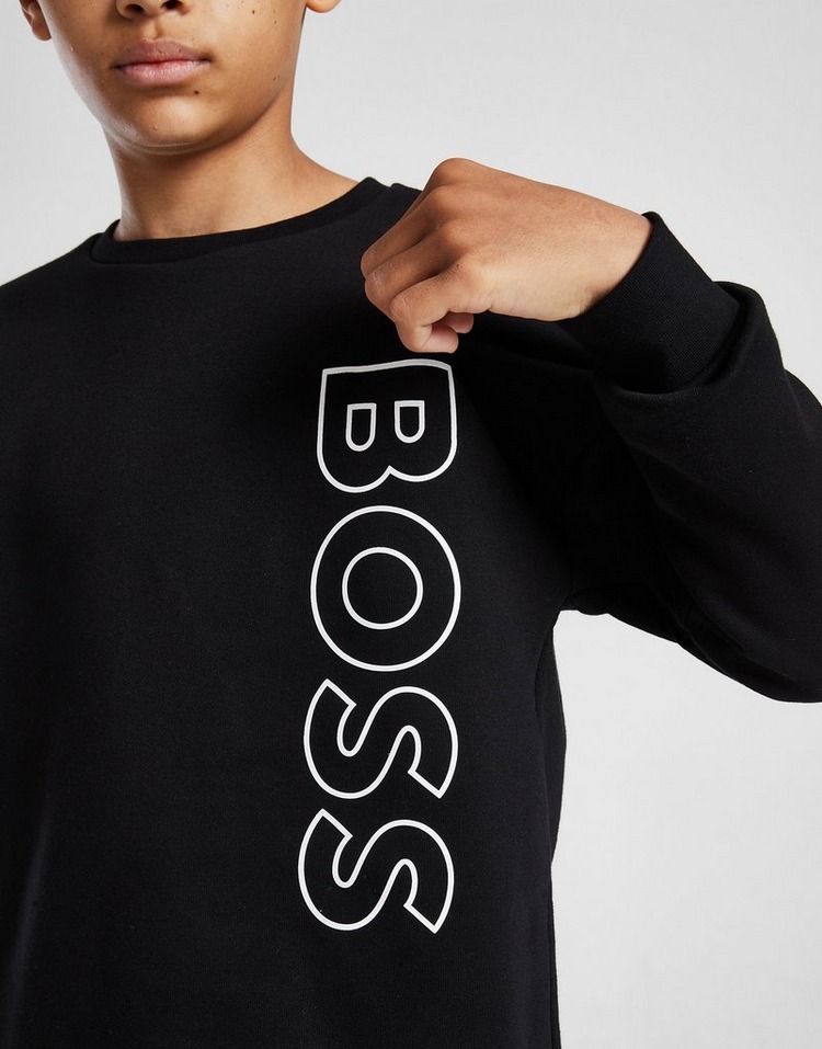 BOSS Side Graphic Crew Sweatshirt Junior