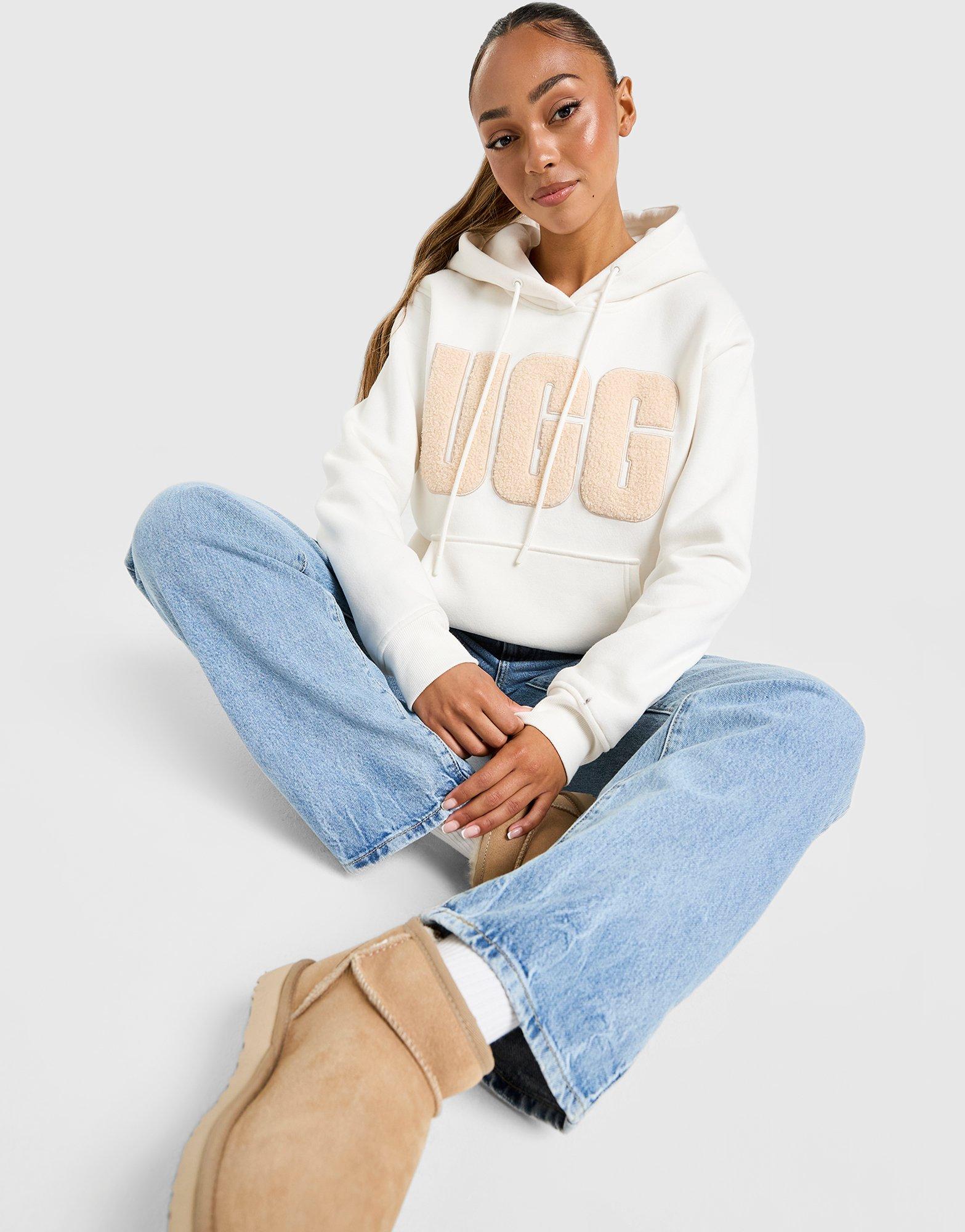 UGG Felpa con Cappuccio Large Logo