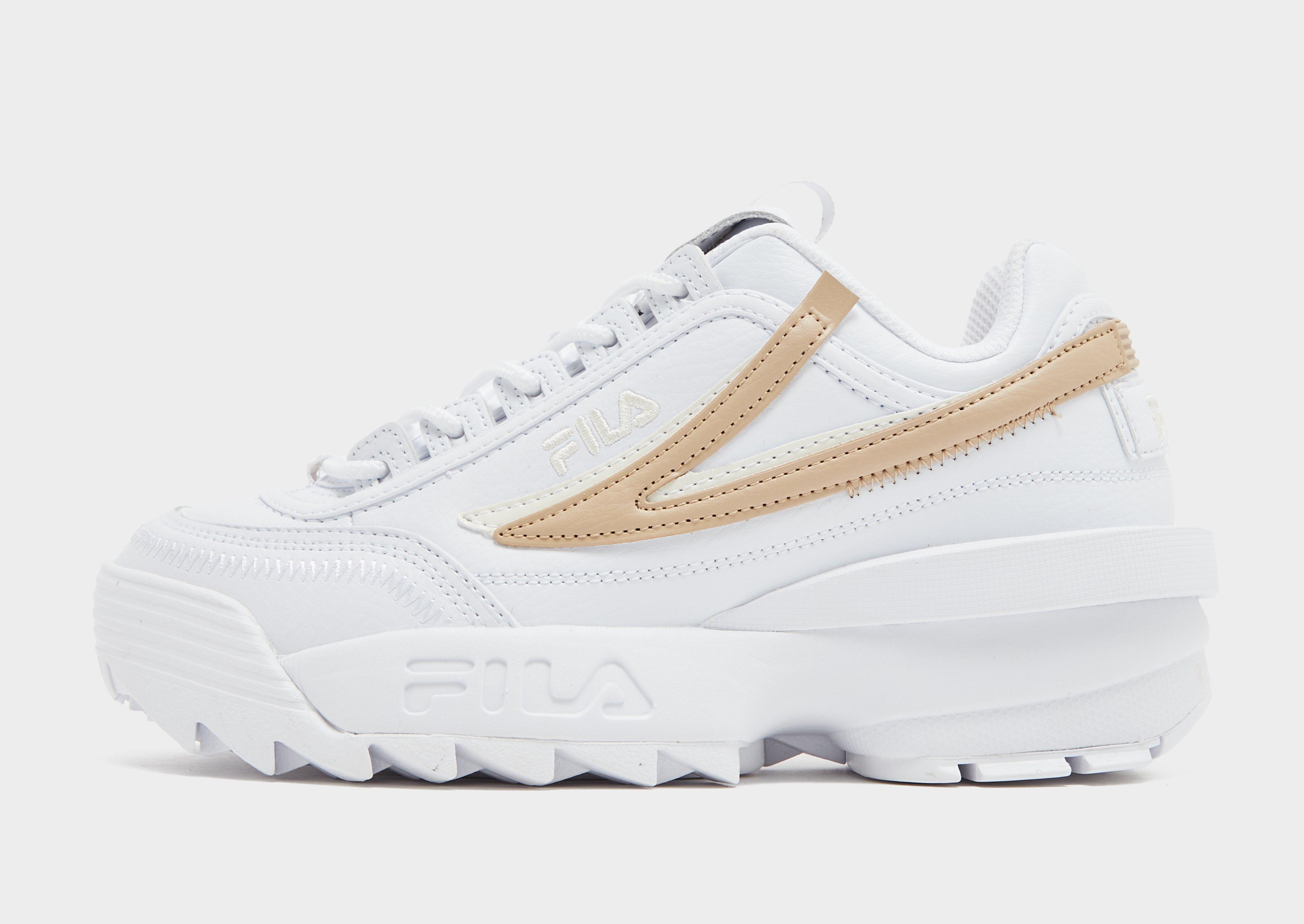 Fila white 2025 with gold