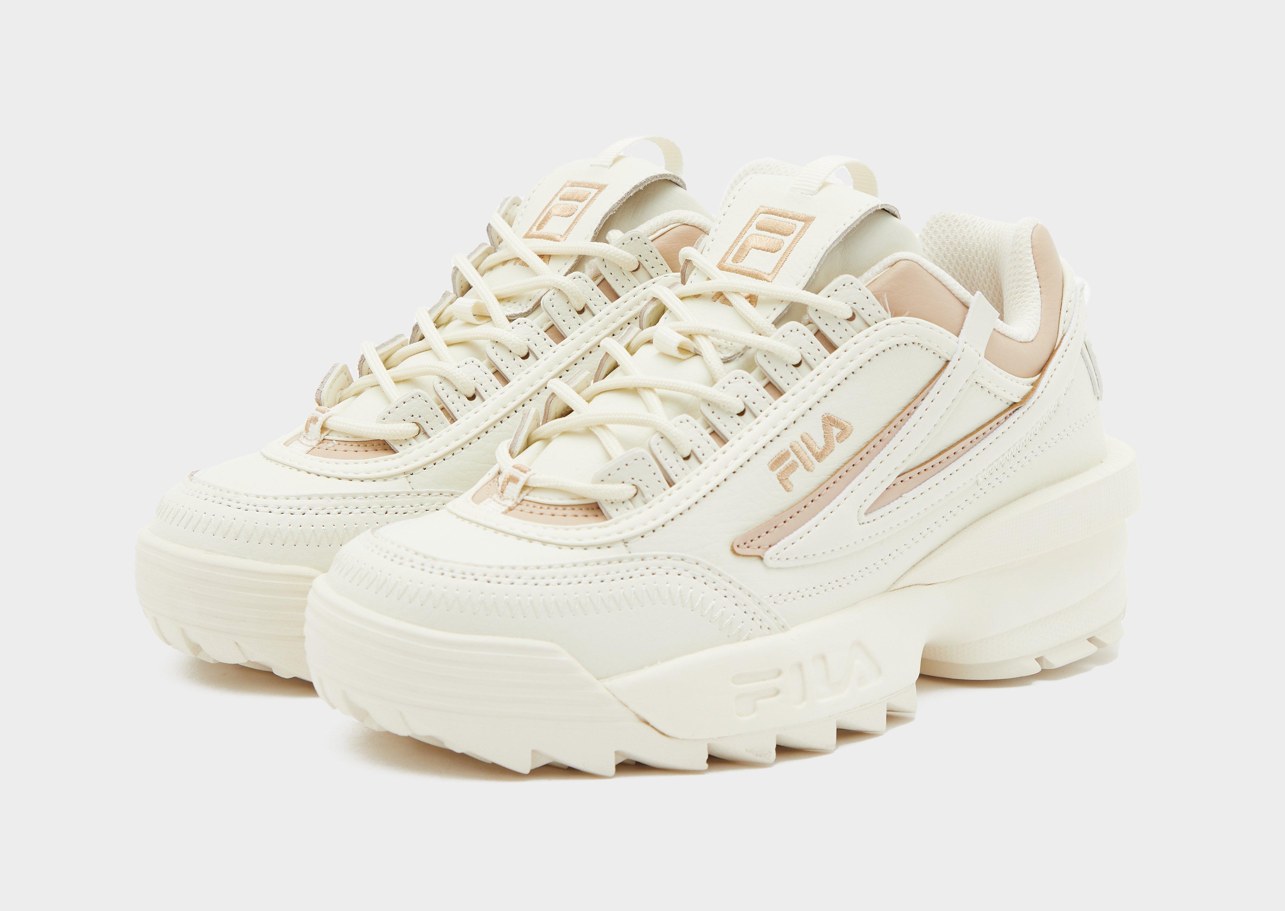 Fila disruptor deals 2 white pink