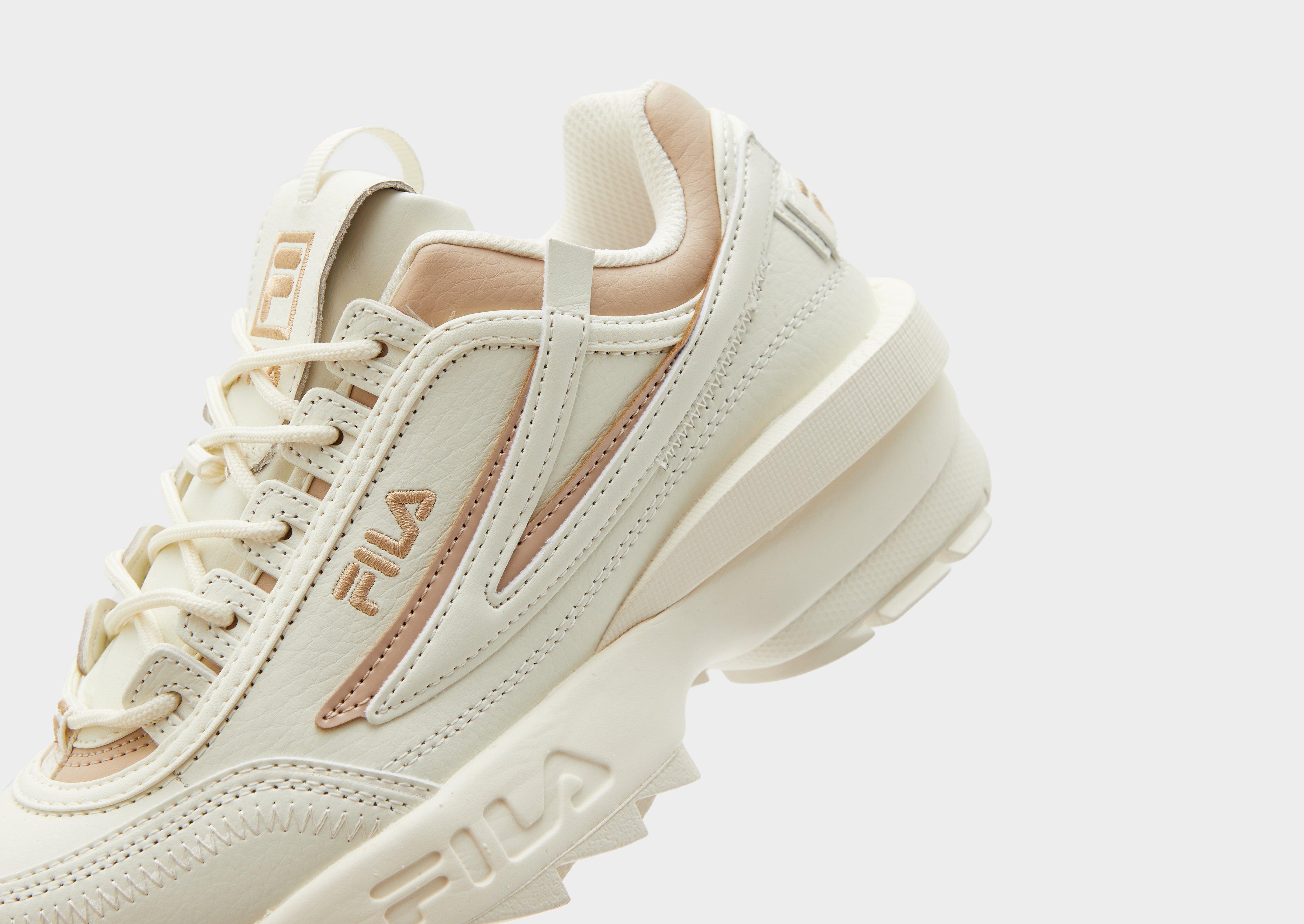 All white deals fila disruptor