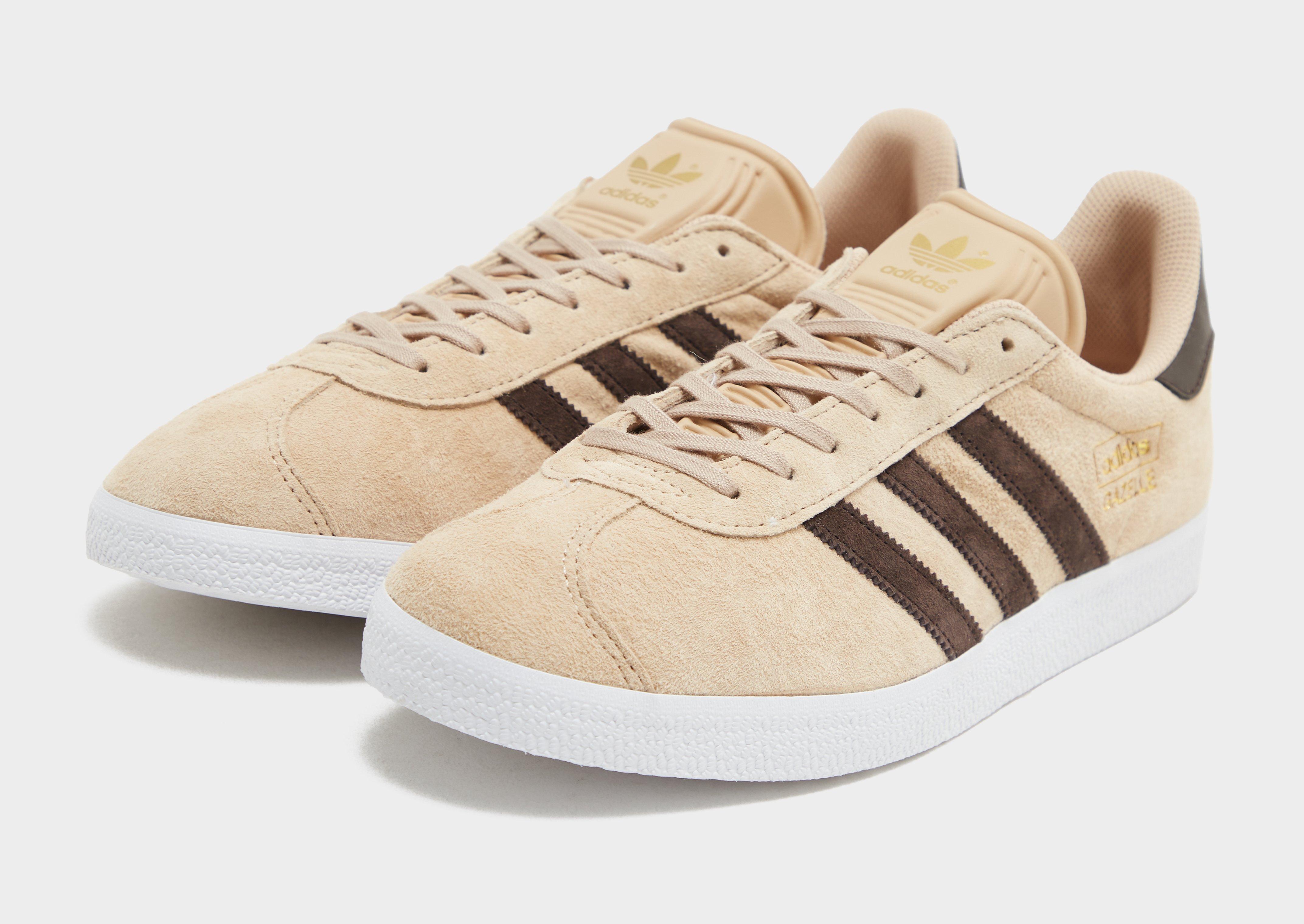 Gazelle adidas outlet suola marrone