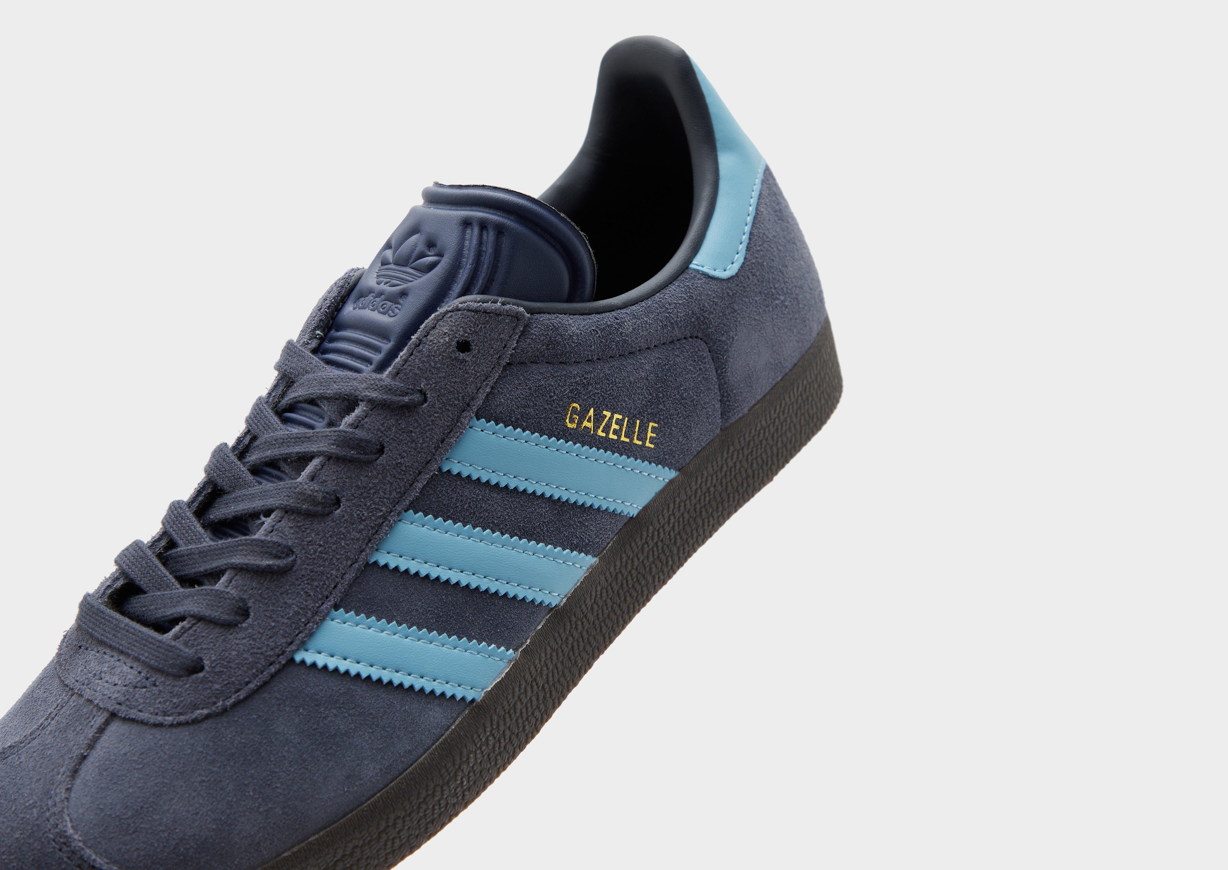 Blue adidas Originals Gazelle | JD Sports Global - JD Sports Global