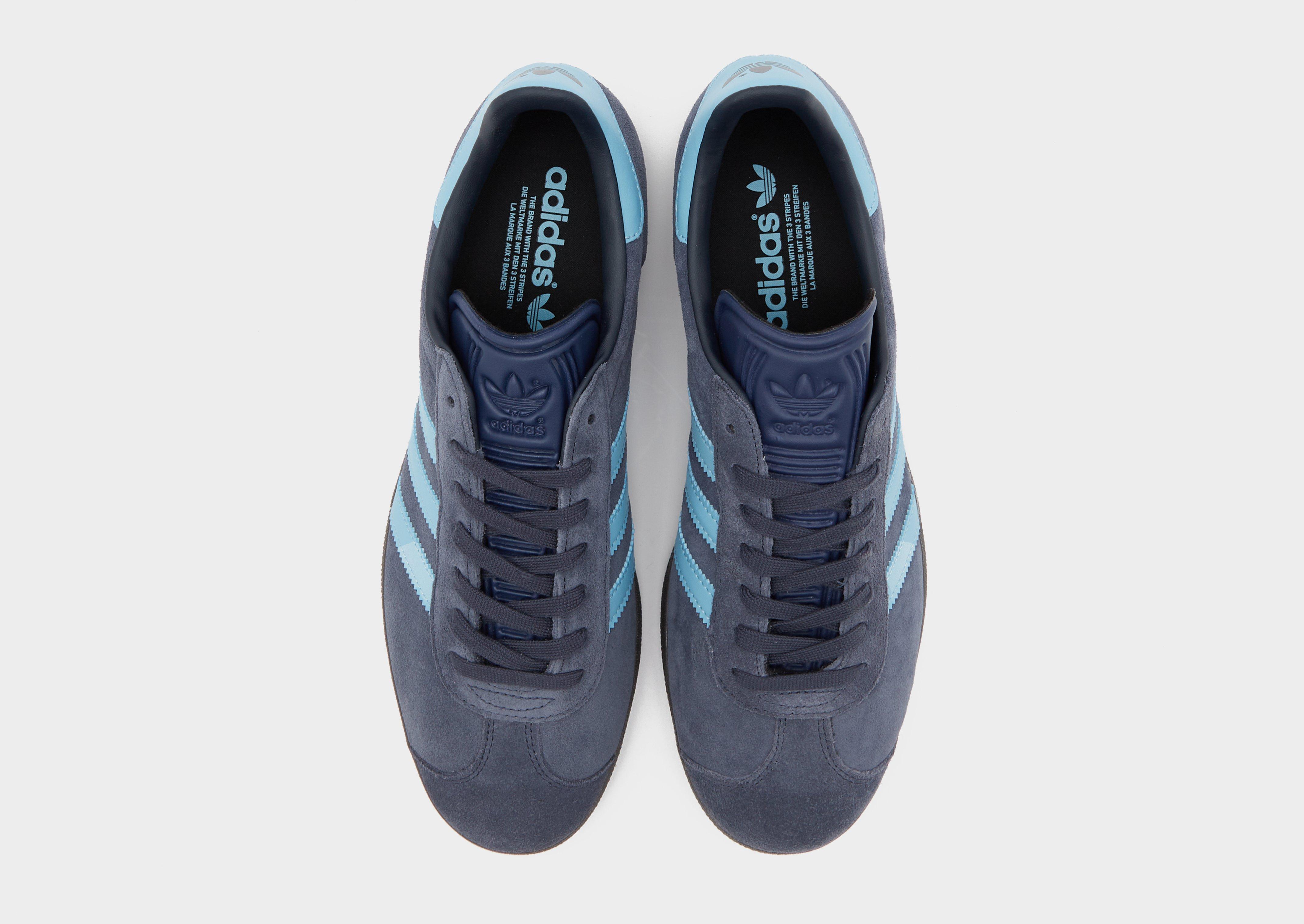 Blue adidas Originals Gazelle | JD Sports Global - JD Sports Global