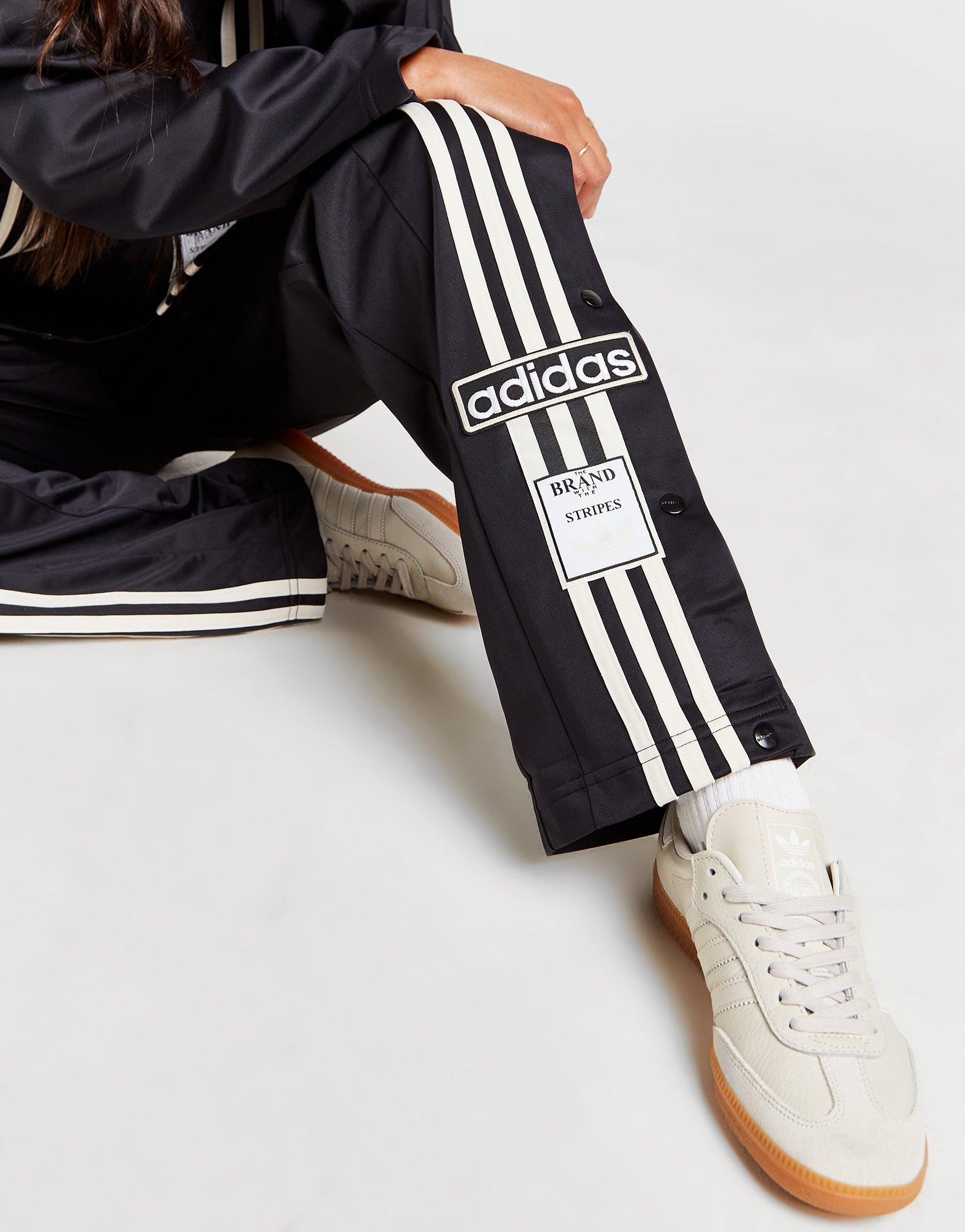 adidas ADIBREAK TRACK PANTS DH4558 黒白 S - パンツ