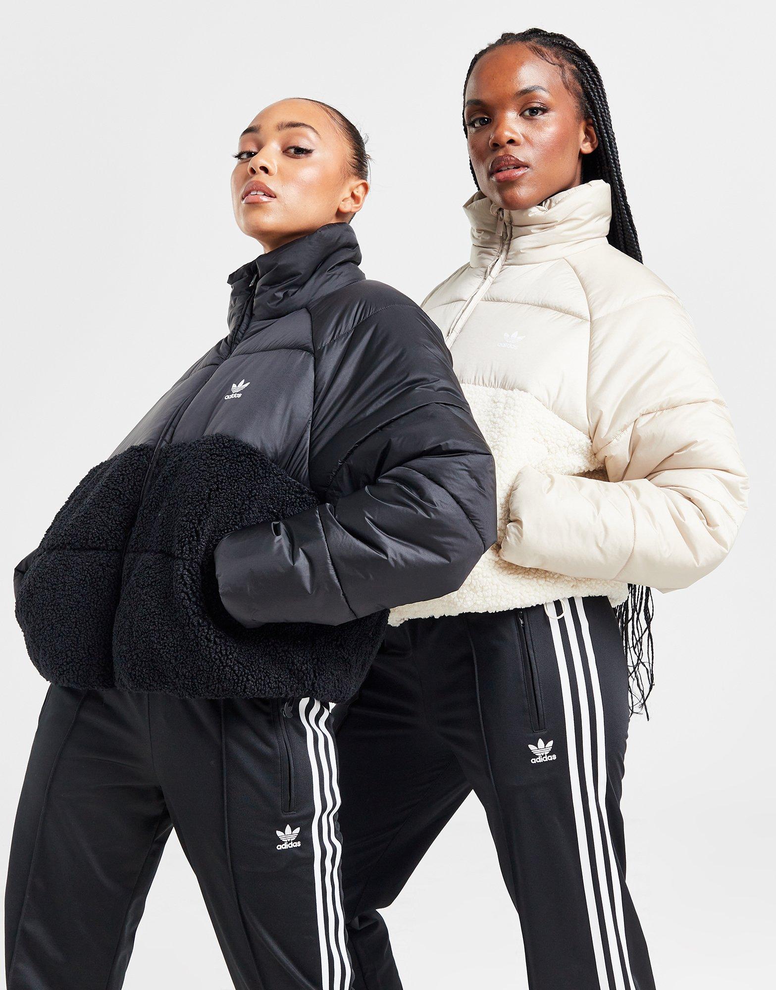 Adidas originals deals cropped jacket