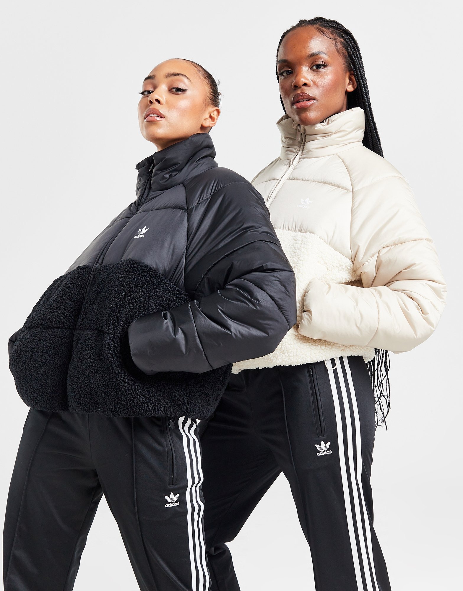 Black adidas Originals Polar Padded Jacket JD Sports UK