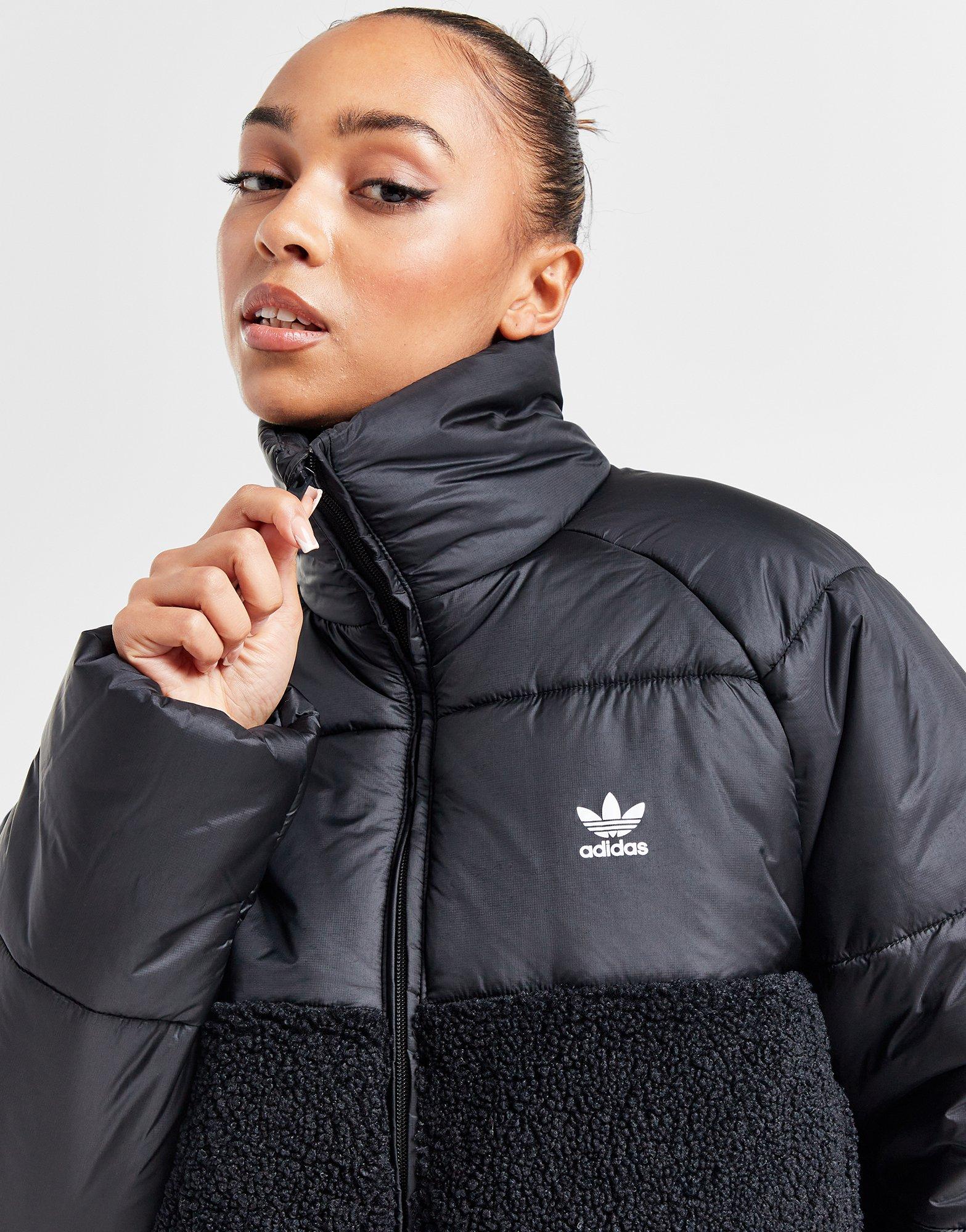 Black adidas Originals Polar Padded Jacket JD Sports Malaysia