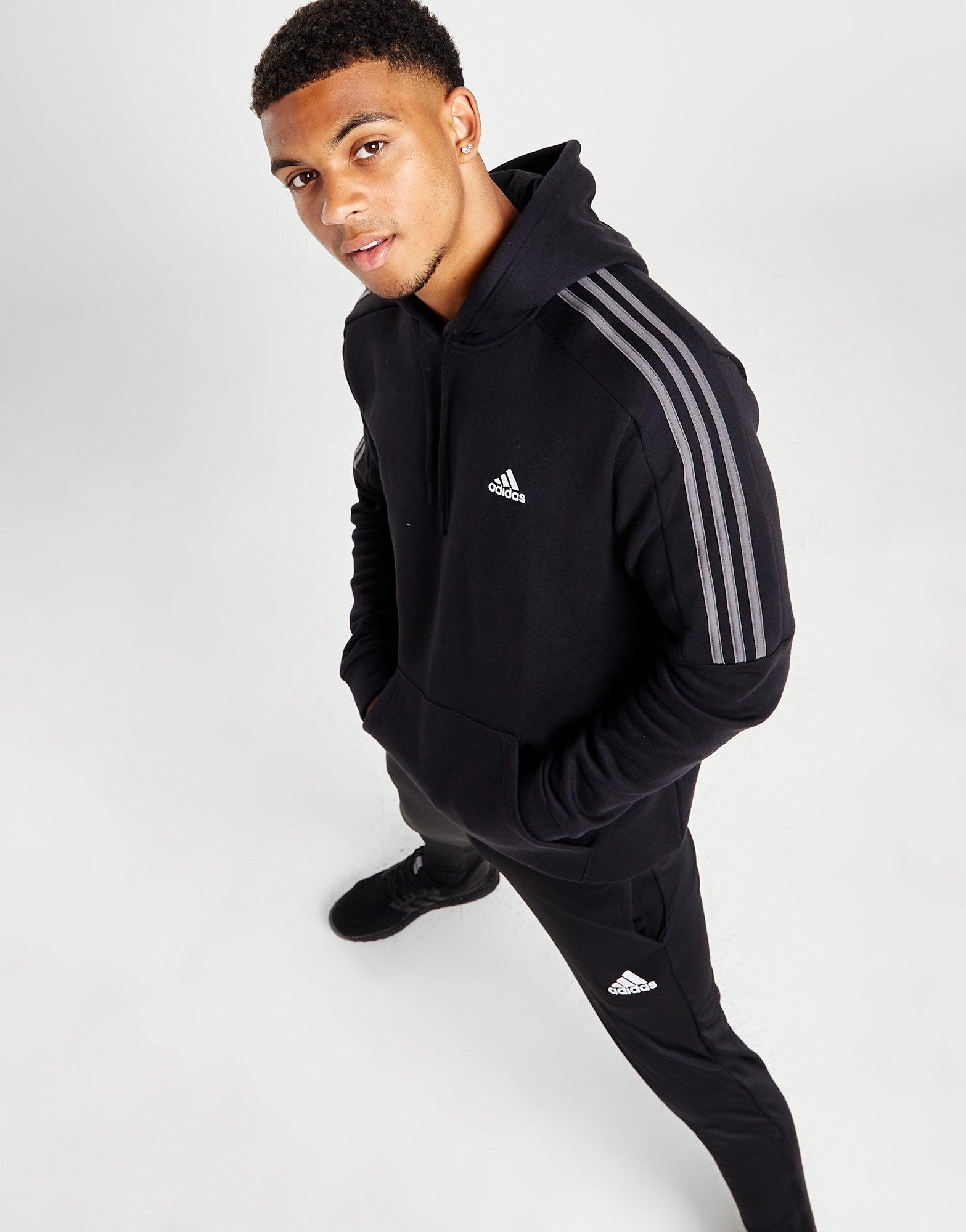 Adidas originals speed colour block sales overhead hoodie