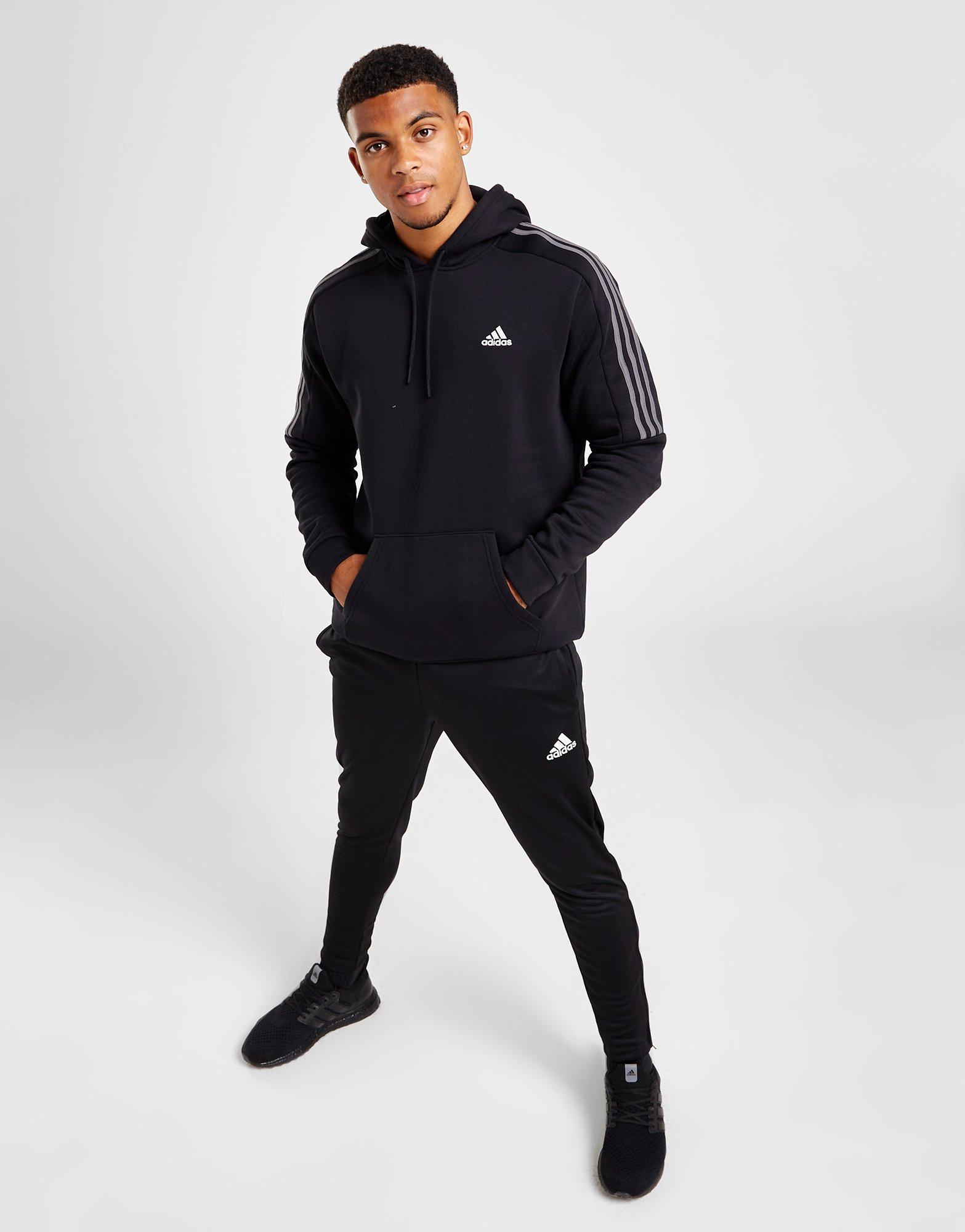 adidas Originals Sweat à Capuche Flame Homme Noir- JD Sports France