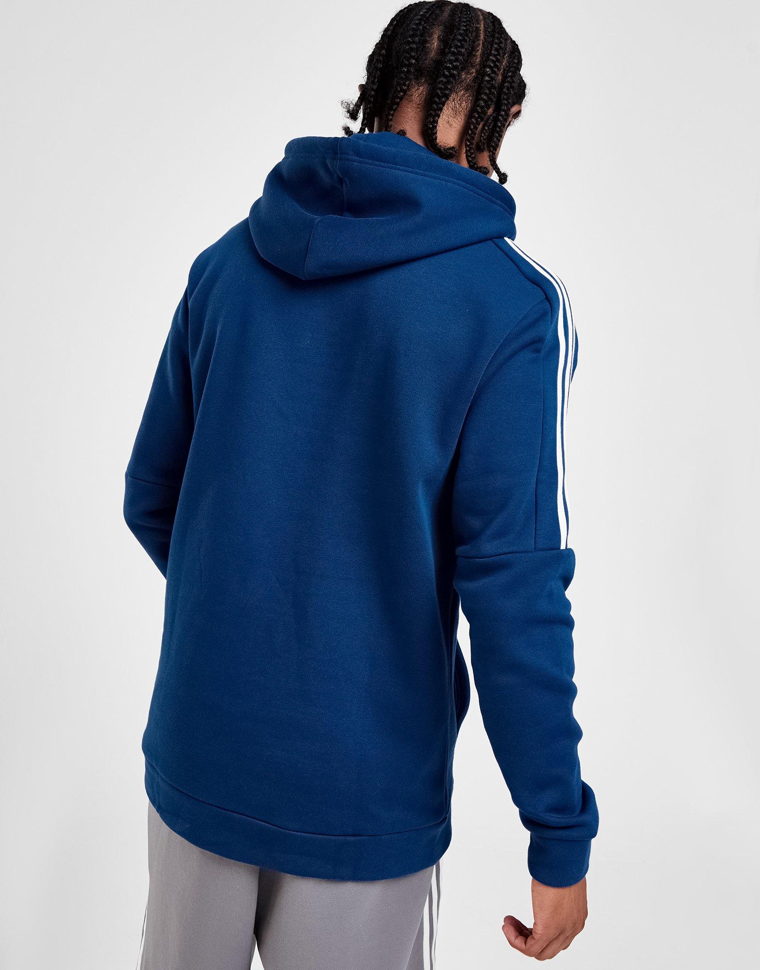 adidas Sweat à Capuche Poly Homme Bleu- JD Sports France