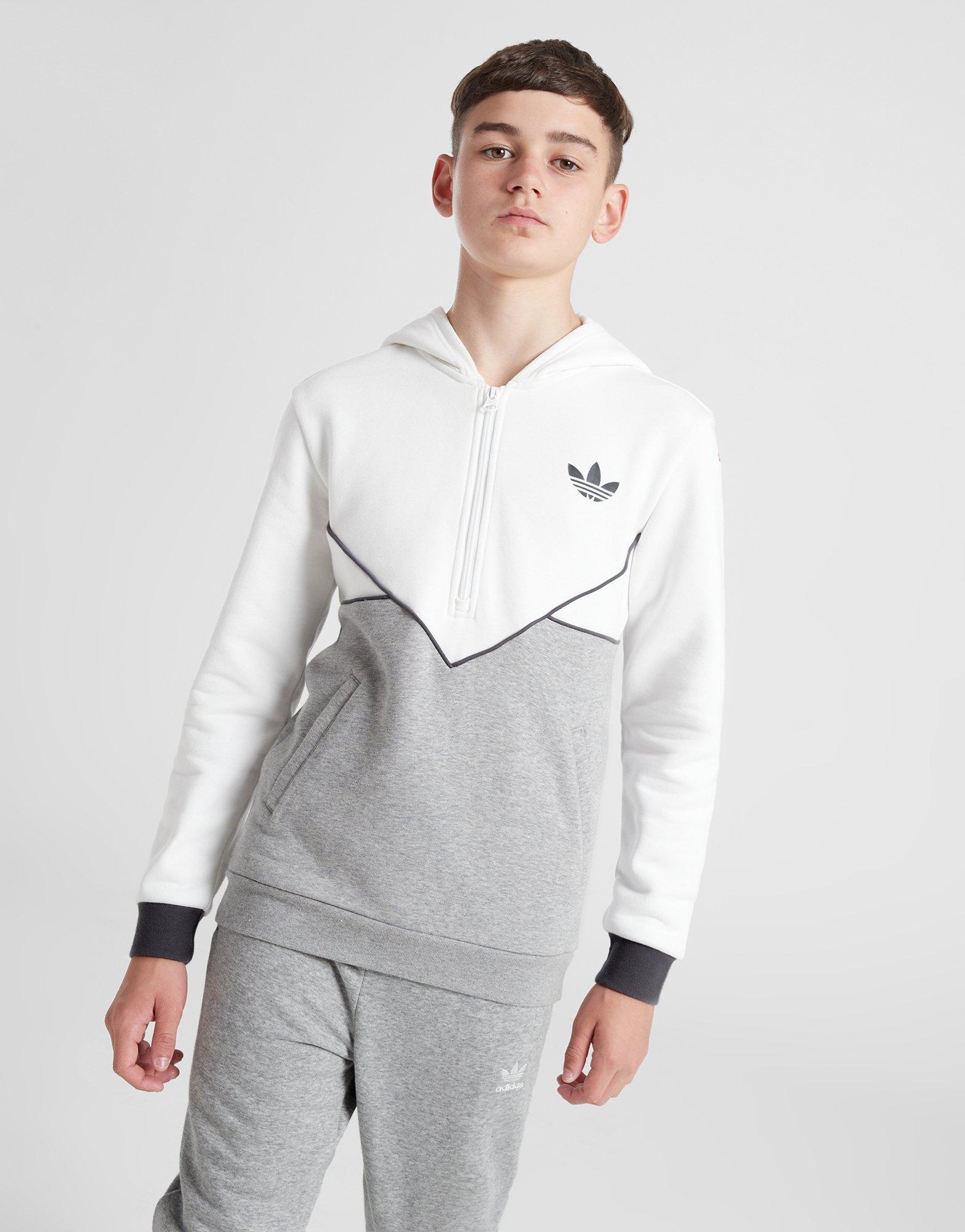 adidas Originals Colorado Colour Block 1/4-Zip Hoodie Junior