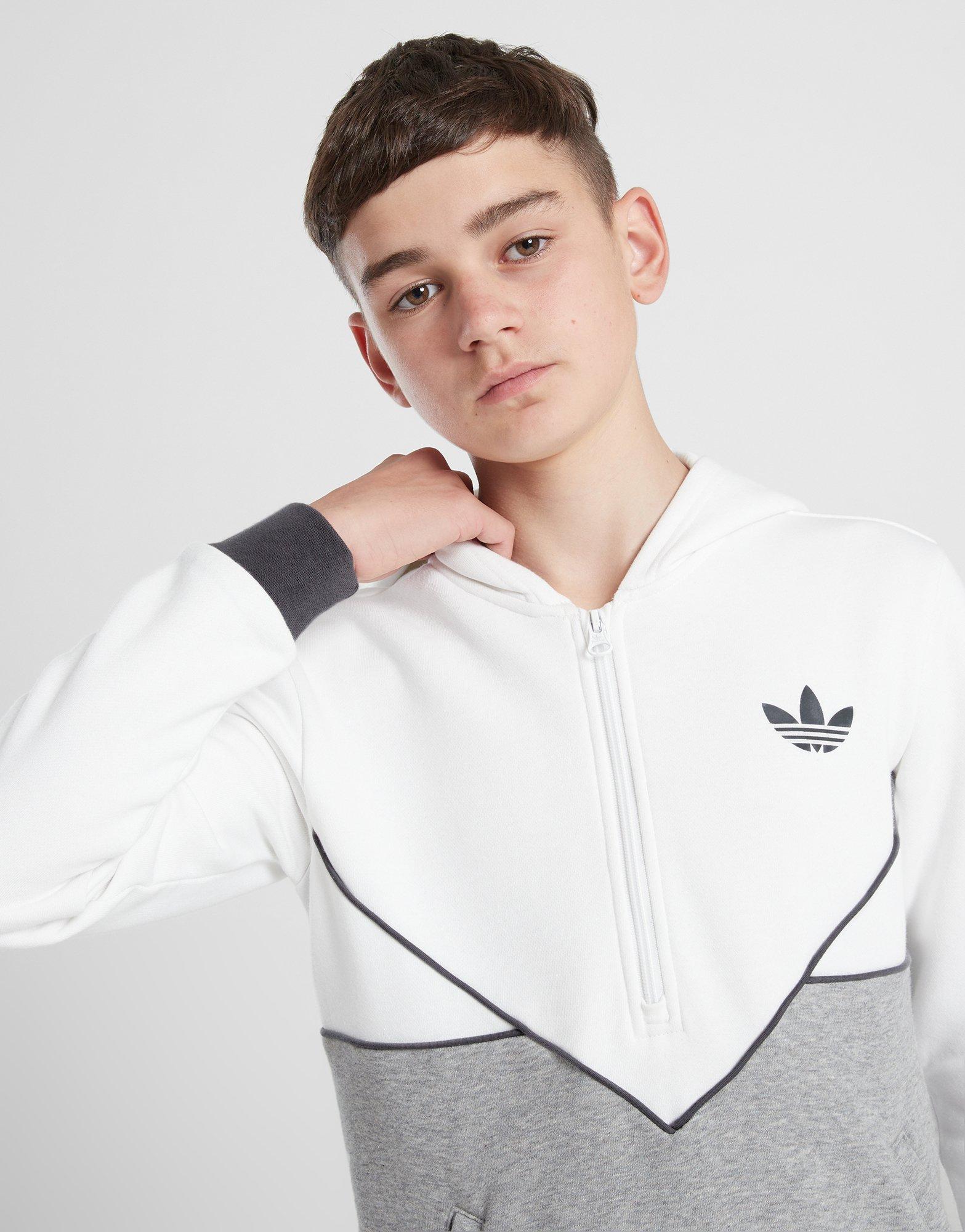 adidas Originals Colorado Colour Block 1/4-Zip Hoodie Junior