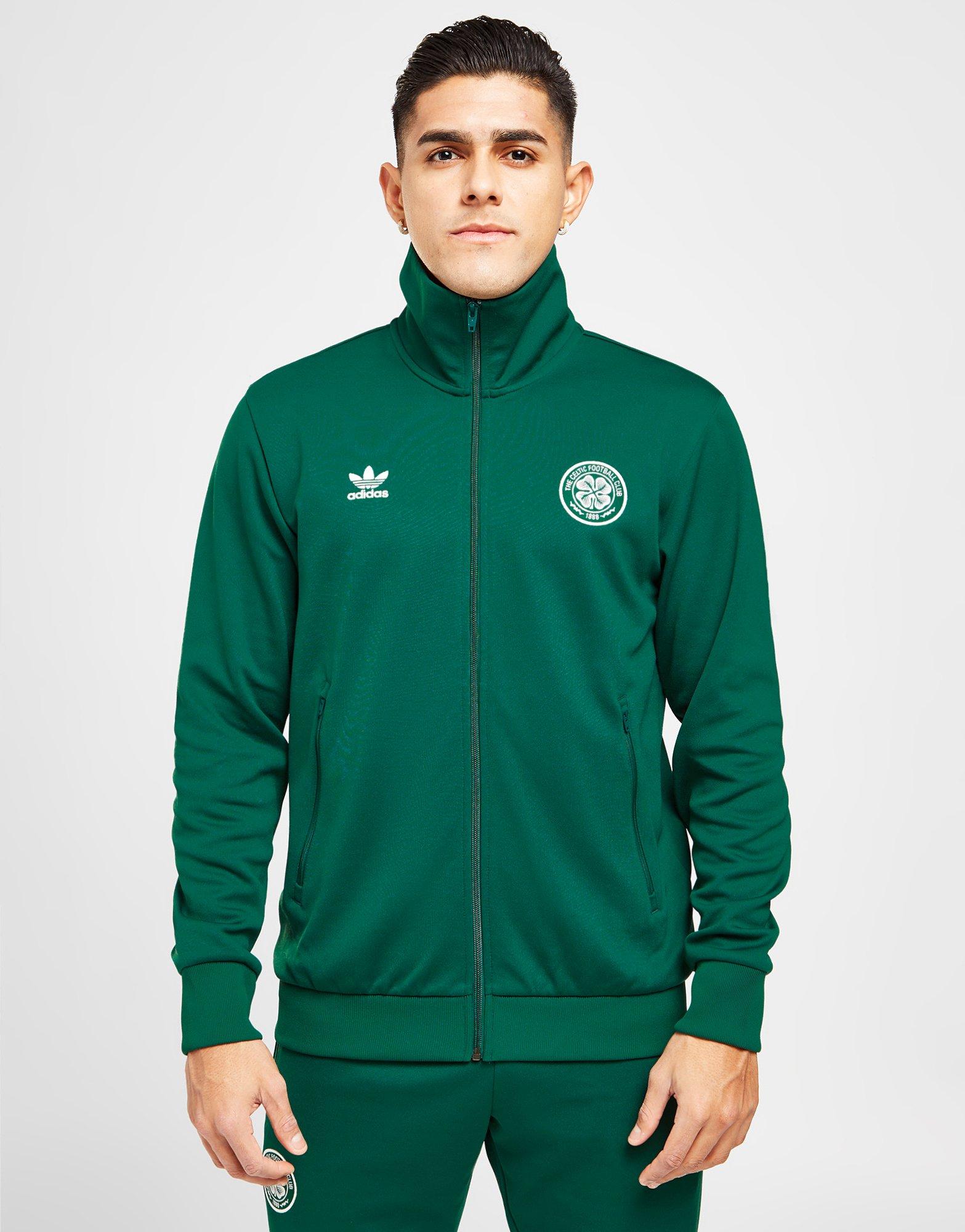 Green shop track top