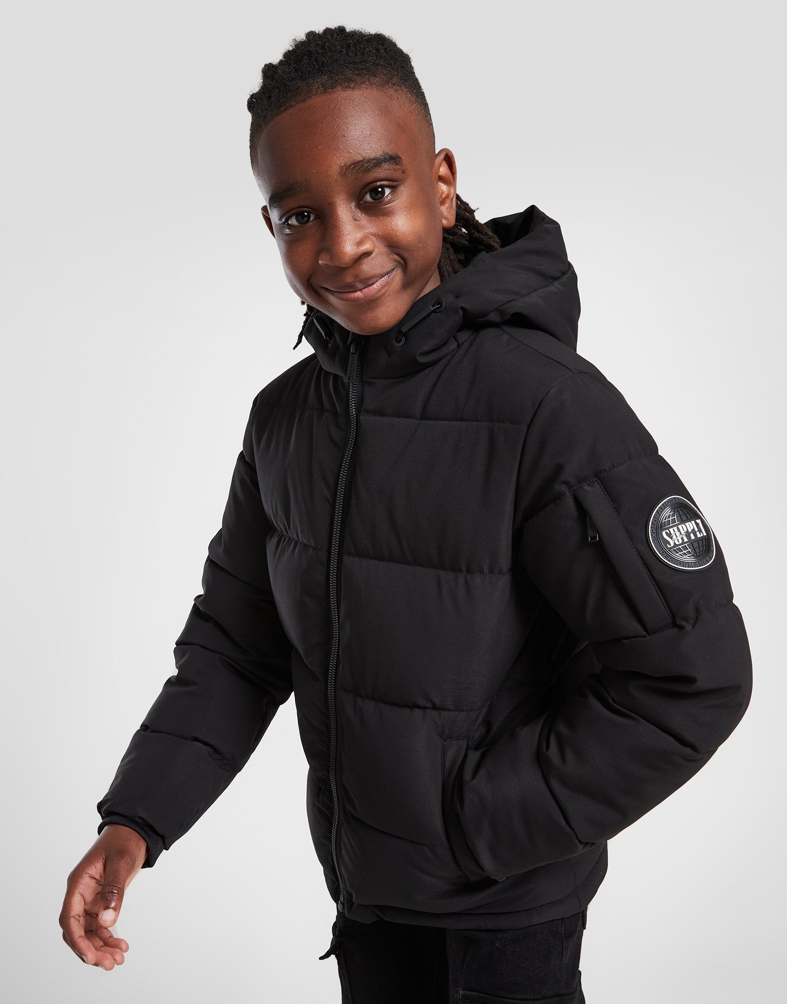 Zwart Supply & Demand Descent Jacket Junior - JD Sports Nederland