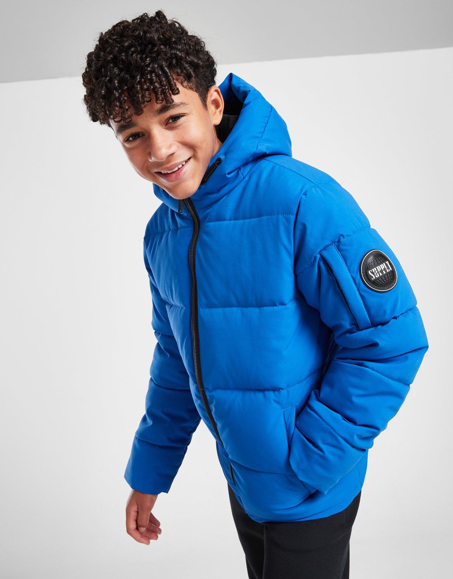 Blue Supply Demand Descent Jacket Junior JD Sports UK