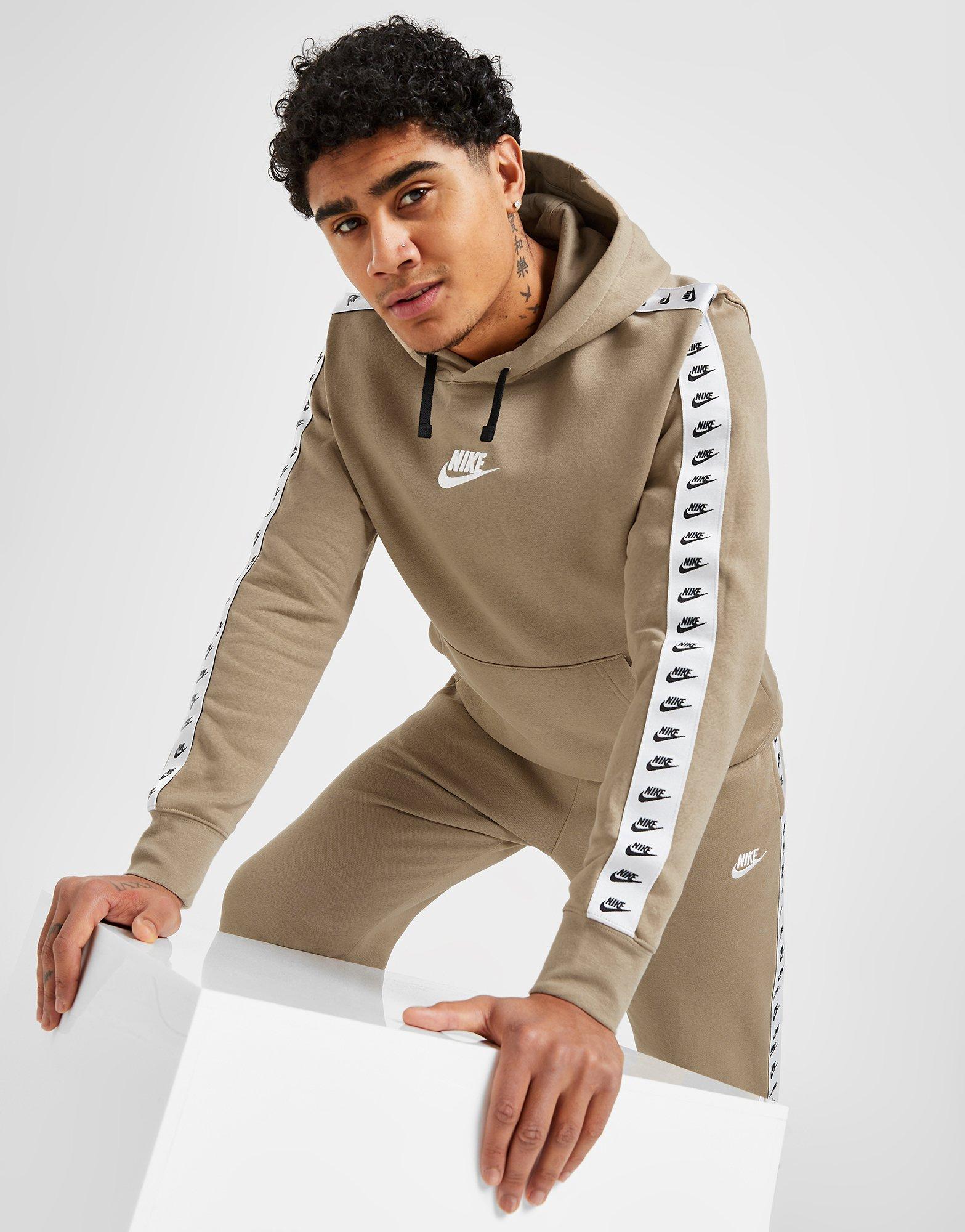 Brown Under Armour Essential Fleece Oversized Hoodie - JD Sports Ireland