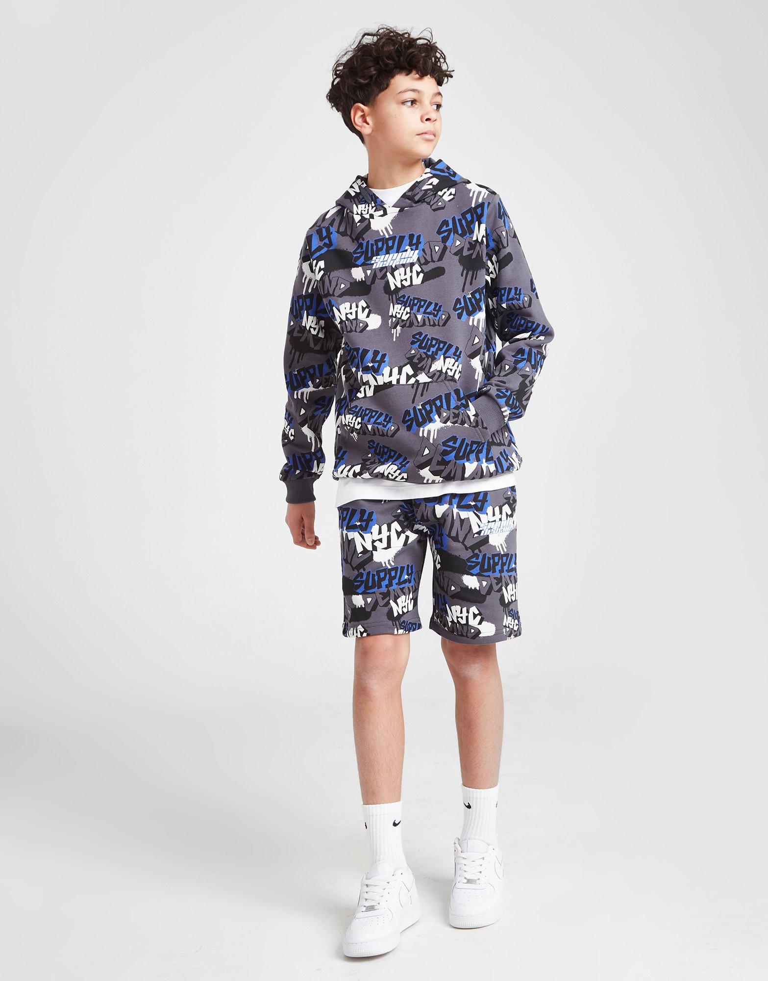 Supply & Demand Spray Script Logo Hoodie Junior