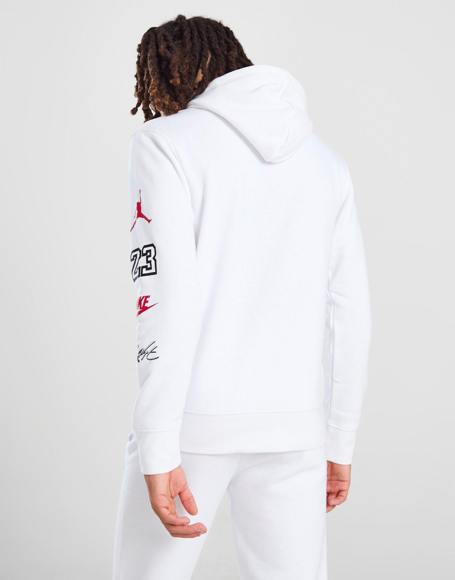 White jordan clearance hoodie