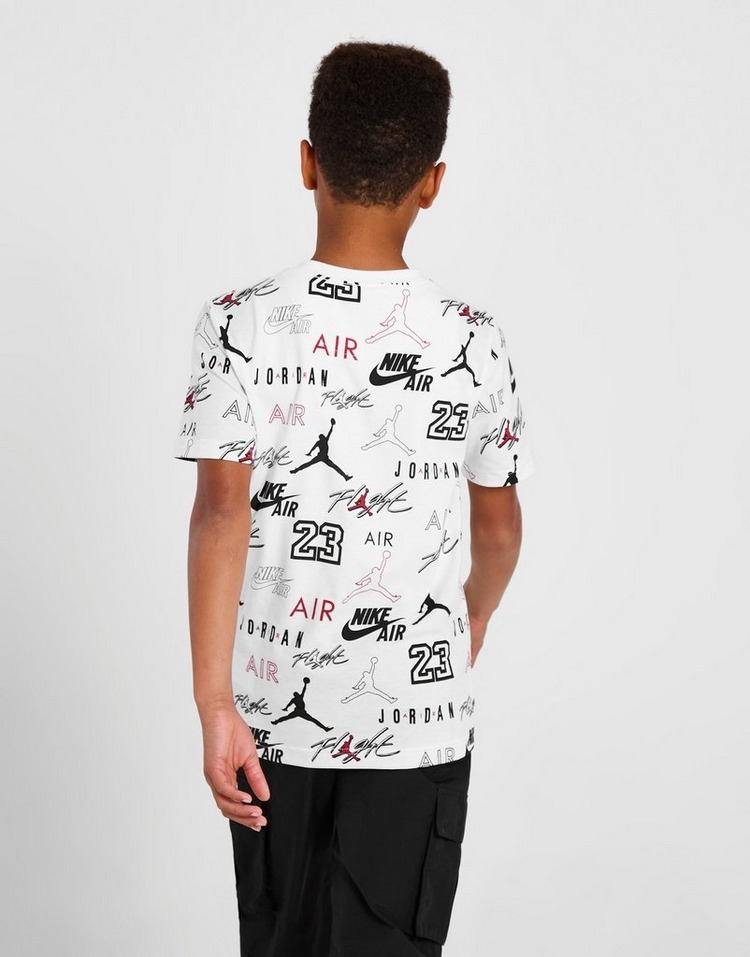 Jordan All Over Print Mix T-Shirt Junior