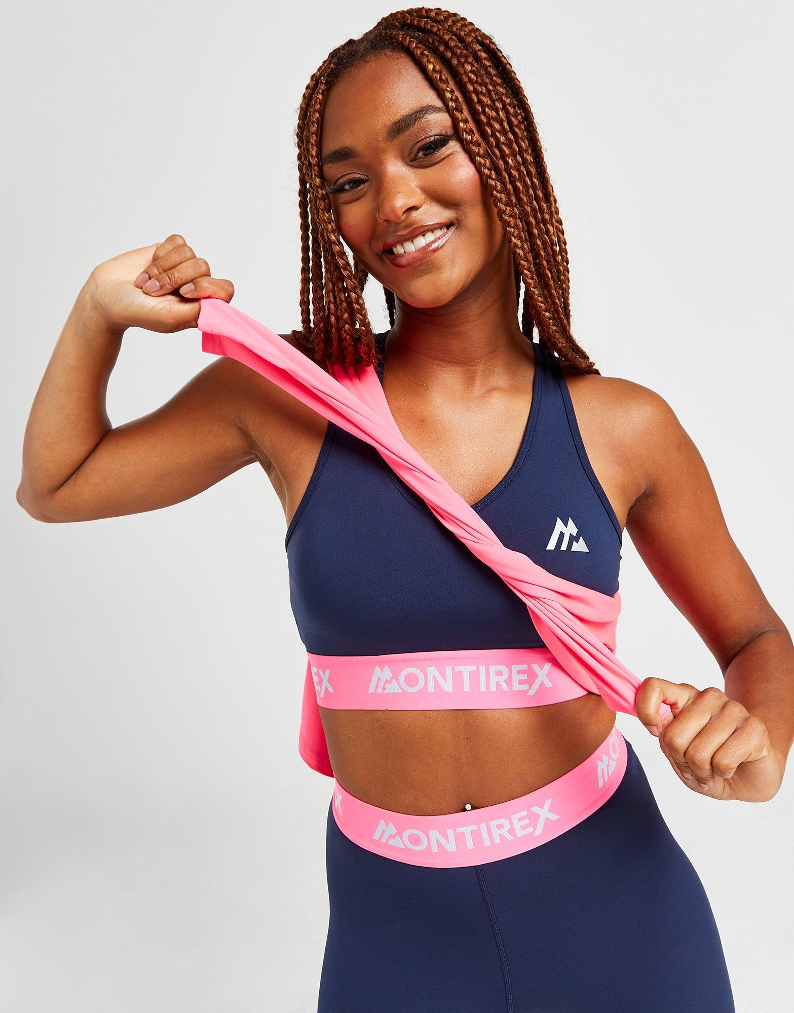 Blue MONTIREX Icon Sports Bra