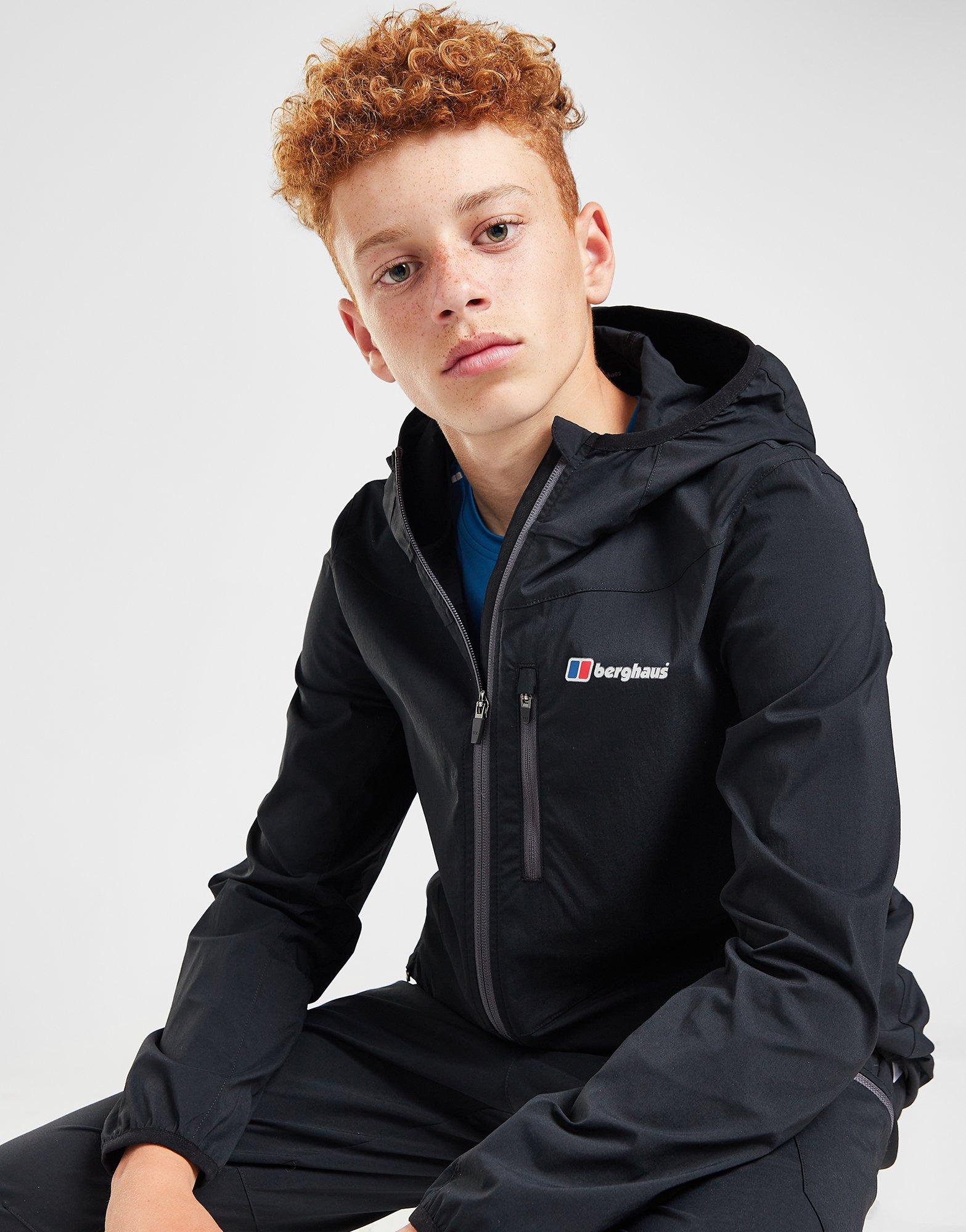 Black Berghaus Theran 2.0 Full Zip Jacket Junior | JD Sports UK