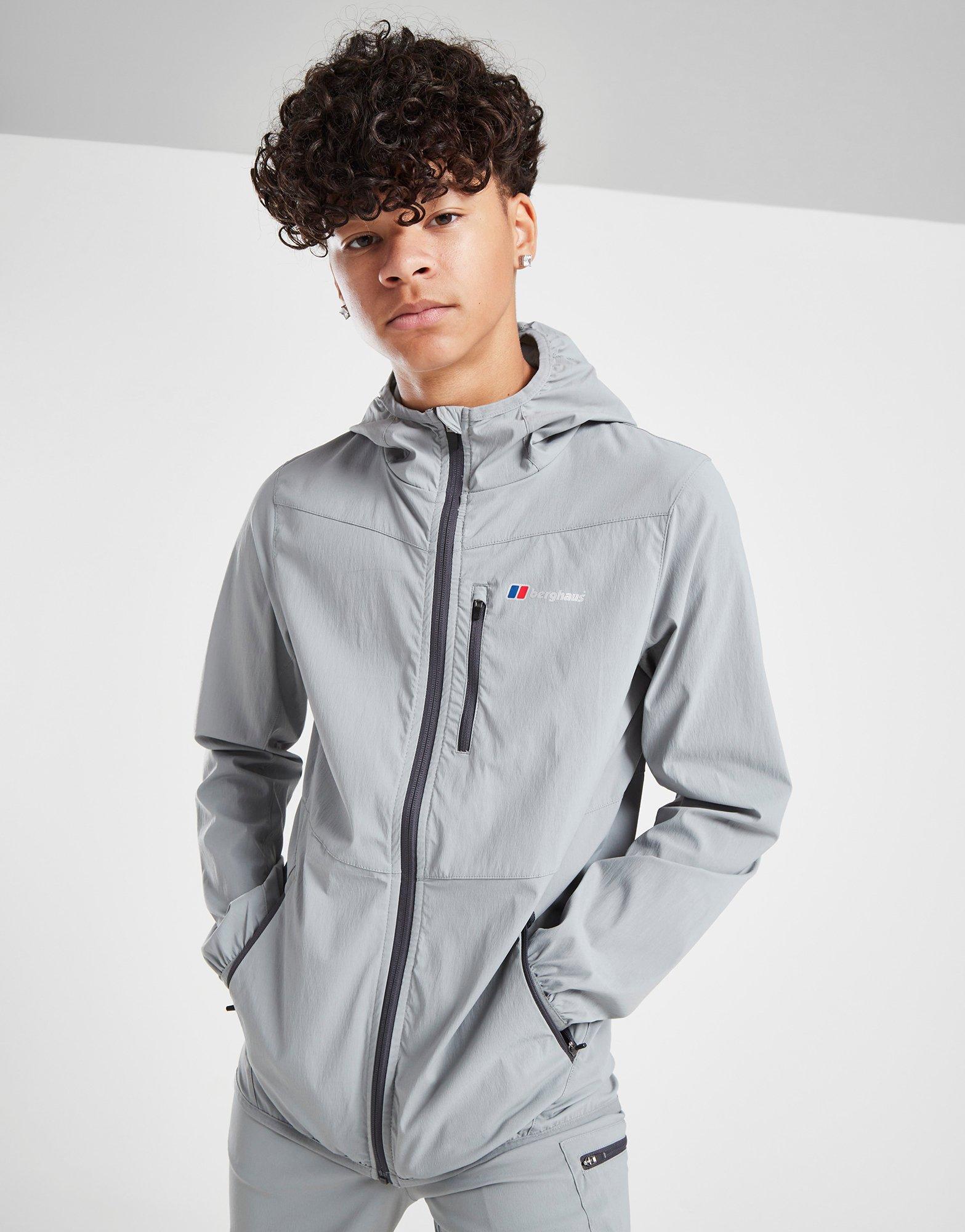 Grey Berghaus Theran 2.0 Full Zip Jacket Junior | JD Sports UK