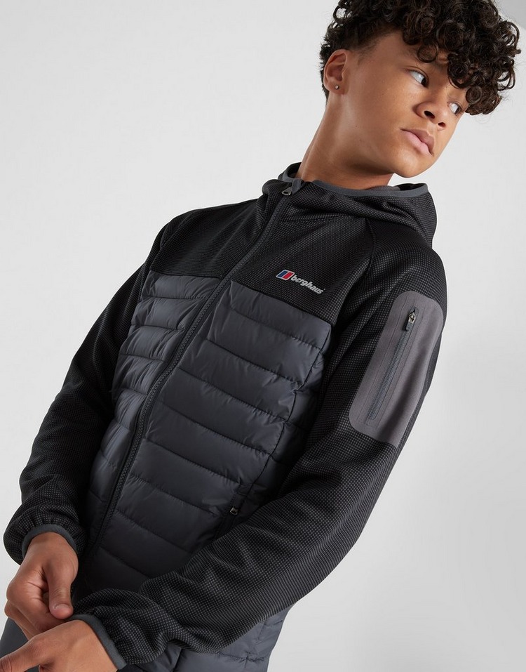 Black Berghaus Hybrid Jacket Junior | JD Sports UK