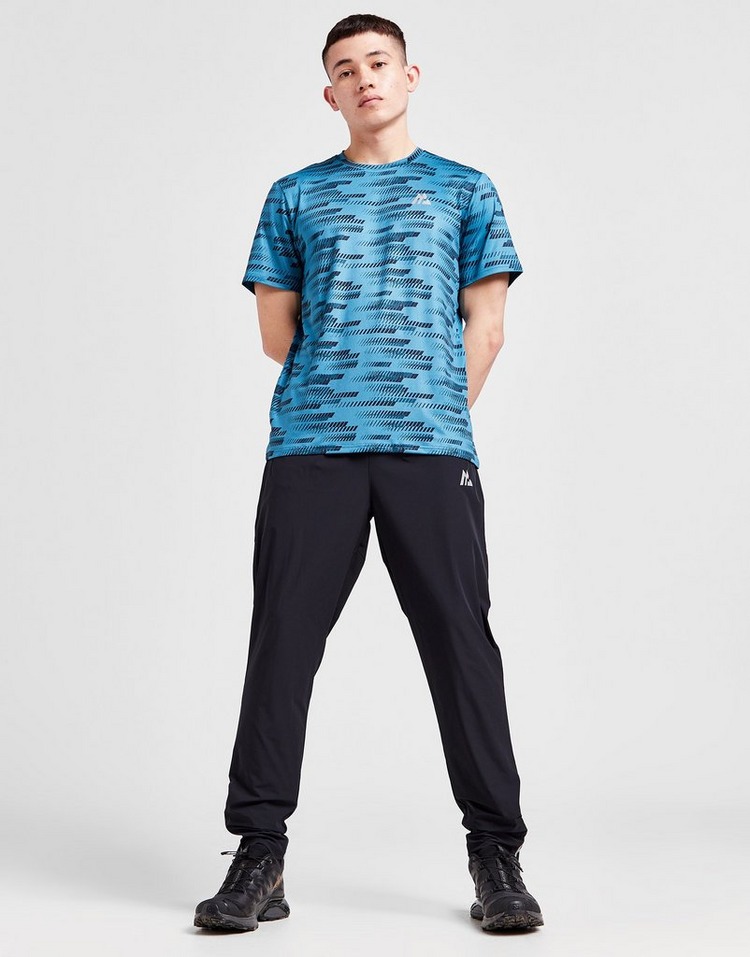 Blue MONTIREX Apex All Over Print T-Shirt | JD Sports UK