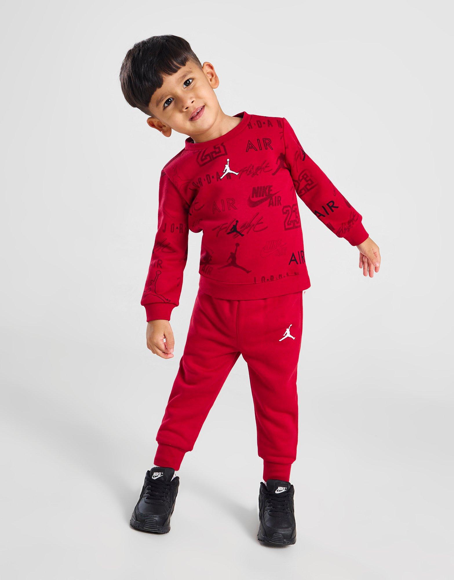 jordan red tracksuit