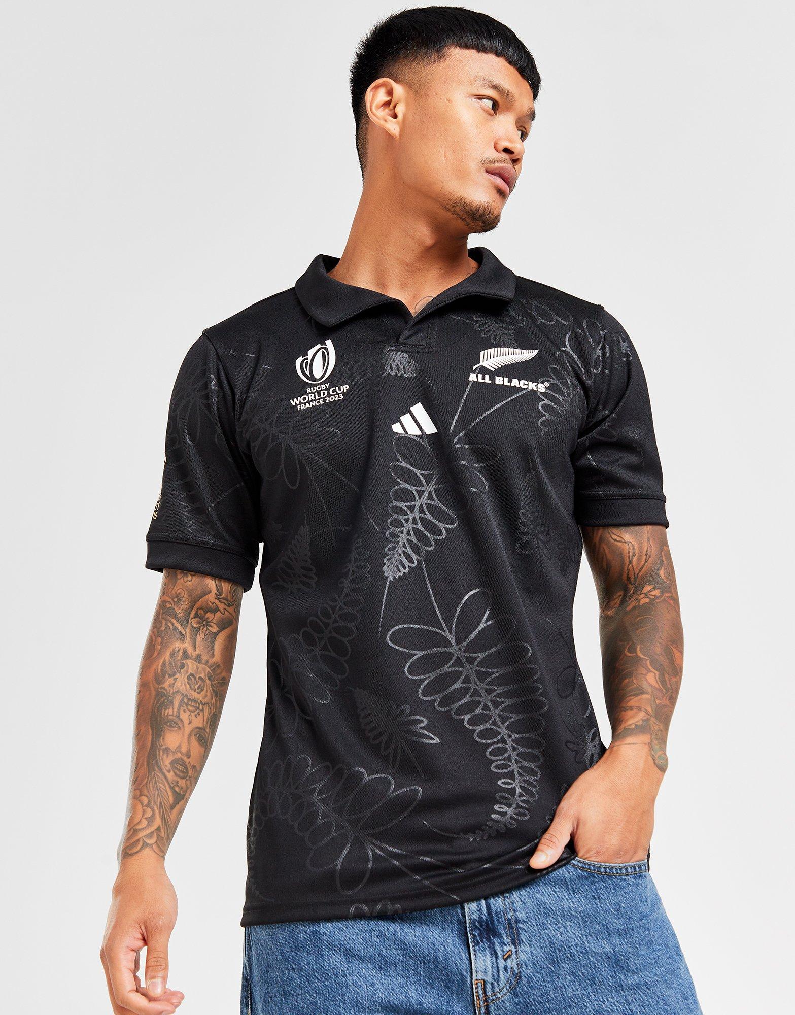 Adidas All Blacks Men's Rugby World Cup 2023 Replica Jersey