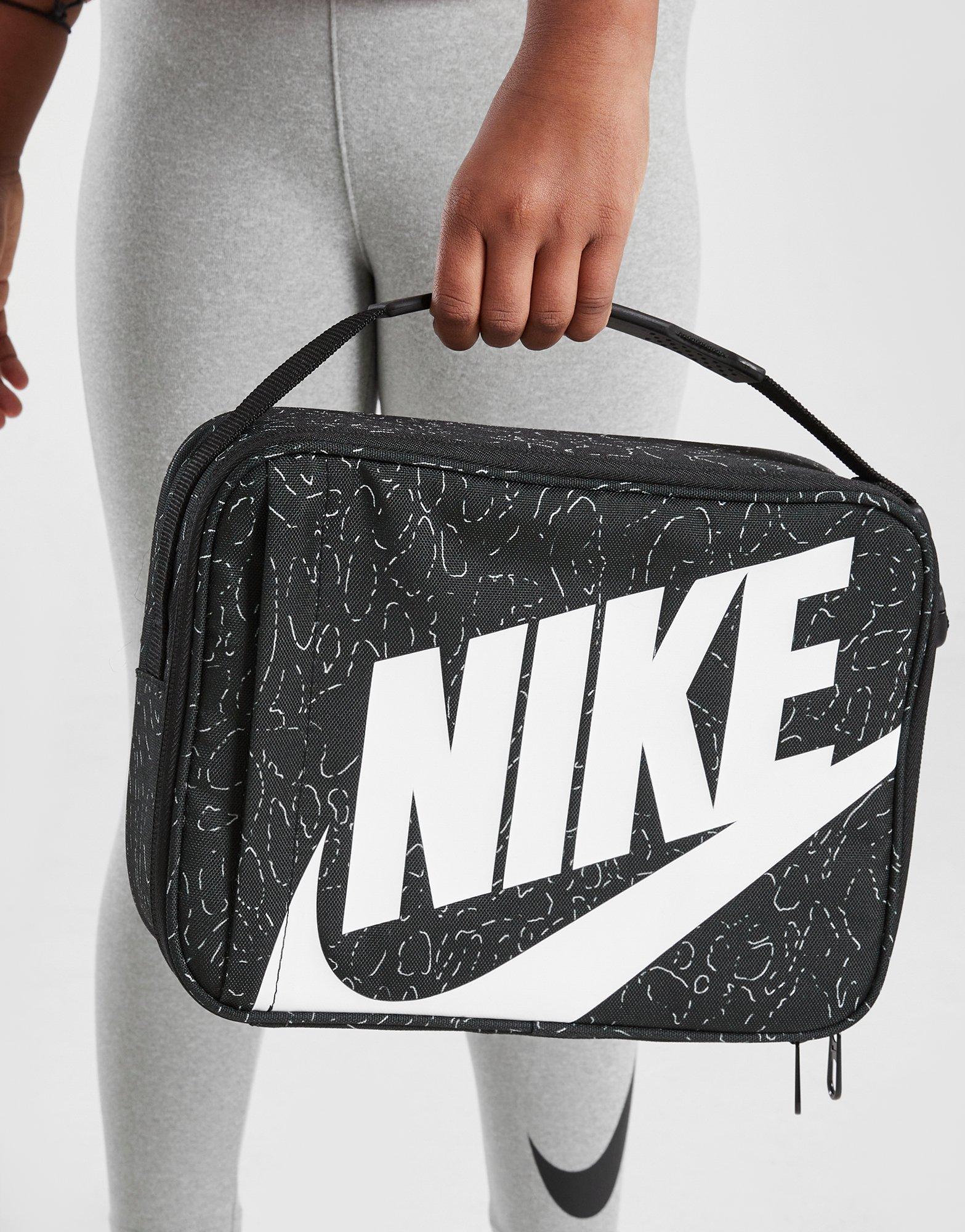 Black Nike Futura Repeat Lunch Bag JD Sports UK