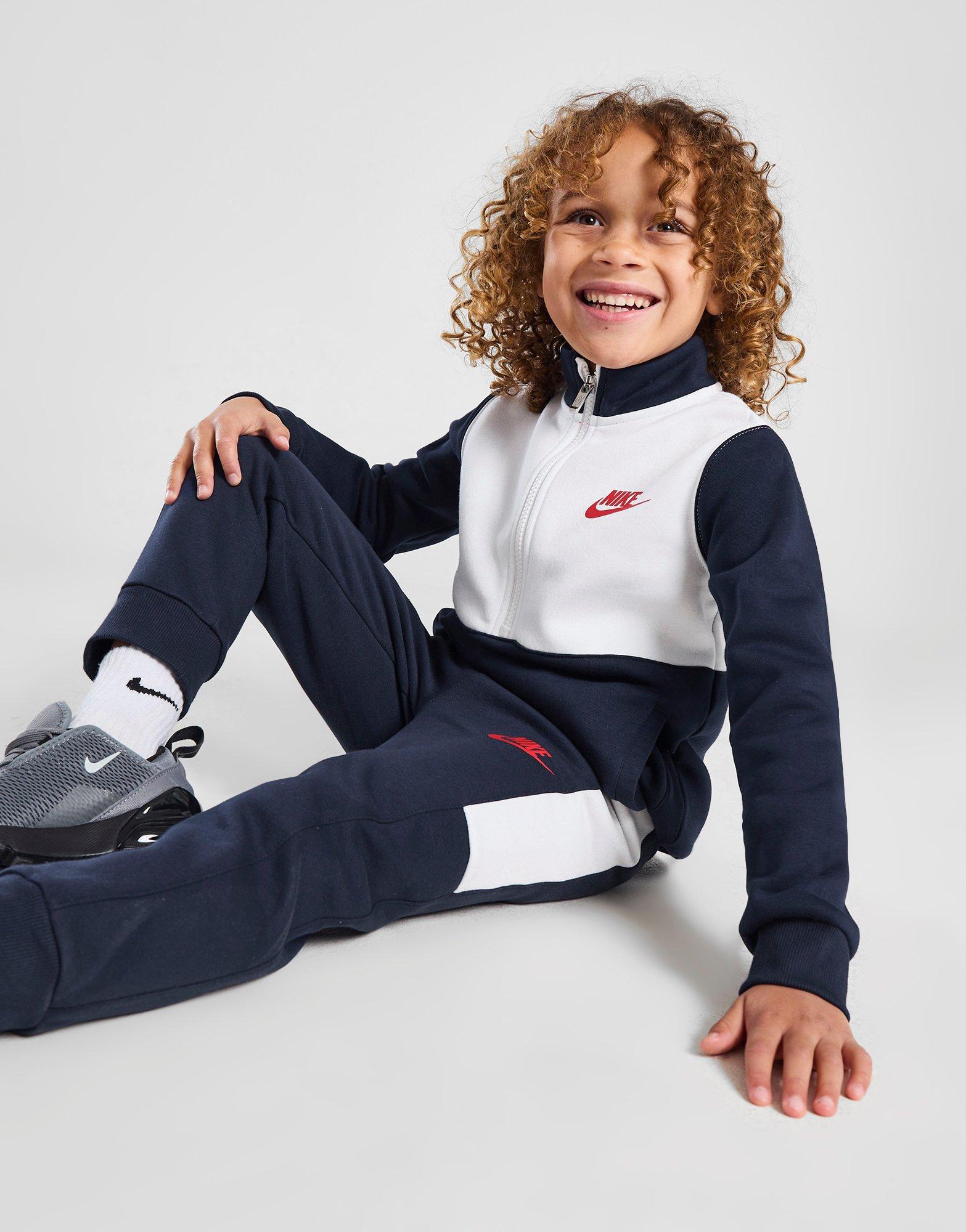 Nike Ensemble de survêtement Zippé Enfant Gris- JD Sports France