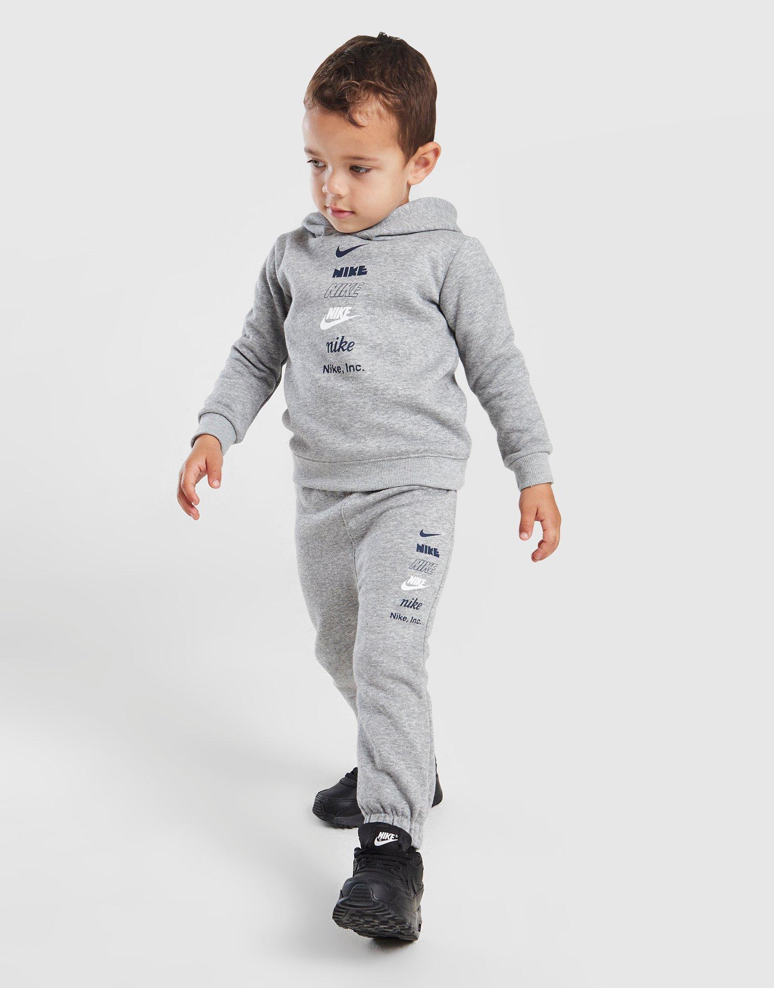 Nike Ensemble 3 Pièces Futura Logo Bébé Gris- JD Sports France