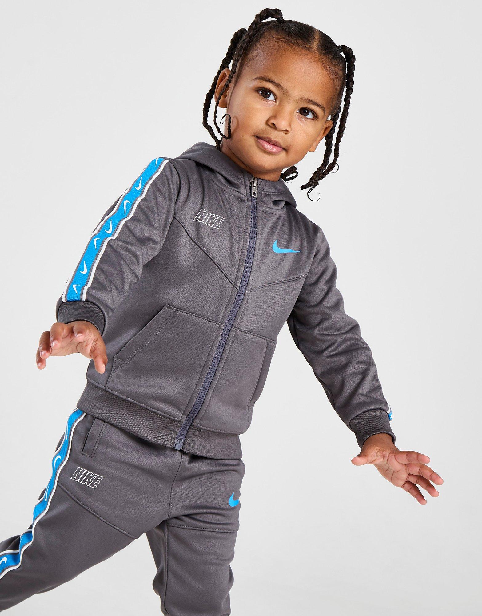 Nike Ensemble de survêtement Zippé Enfant Gris- JD Sports France