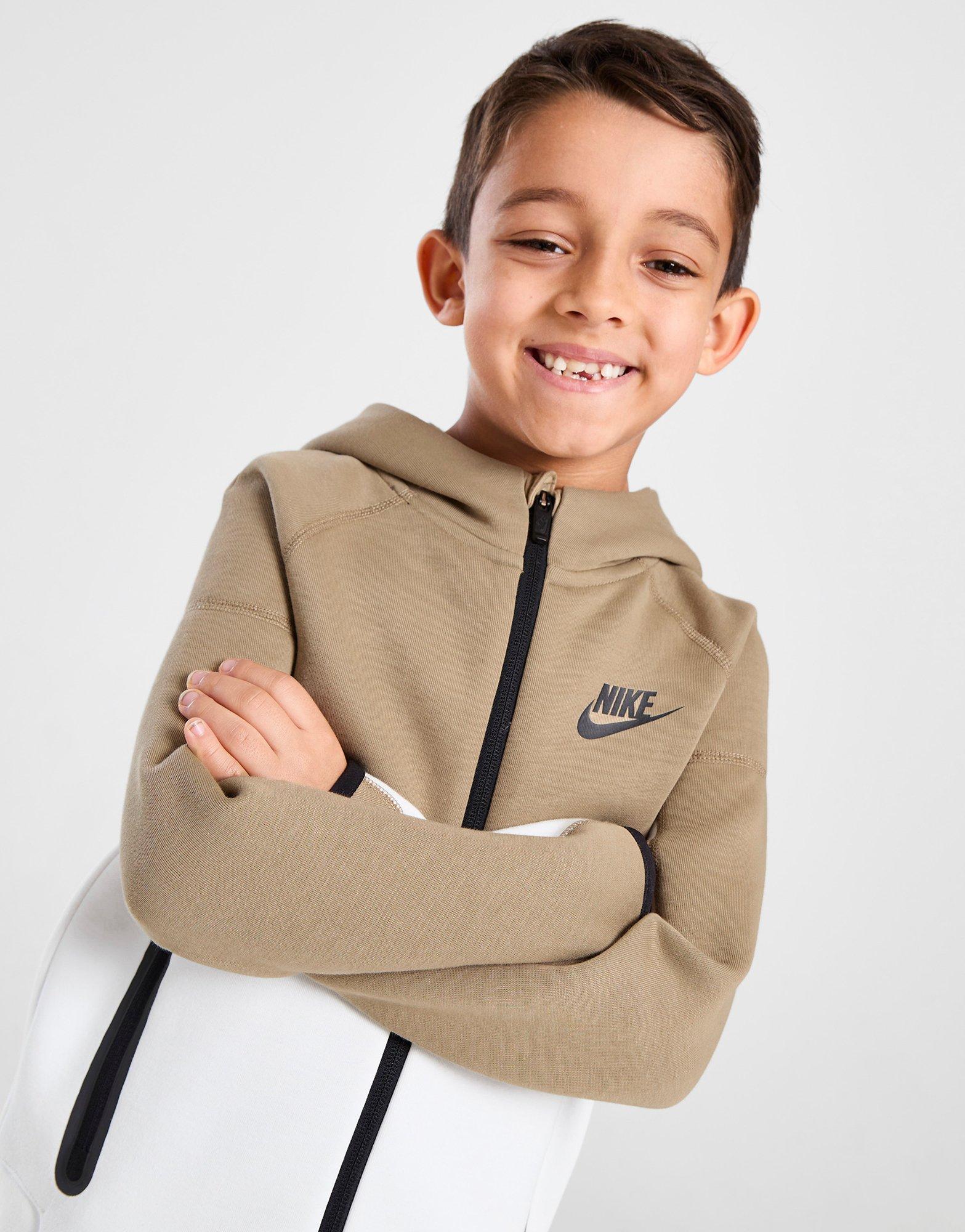 Brown Nike Tech Fleece Tracksuit Children - JD Sports Global