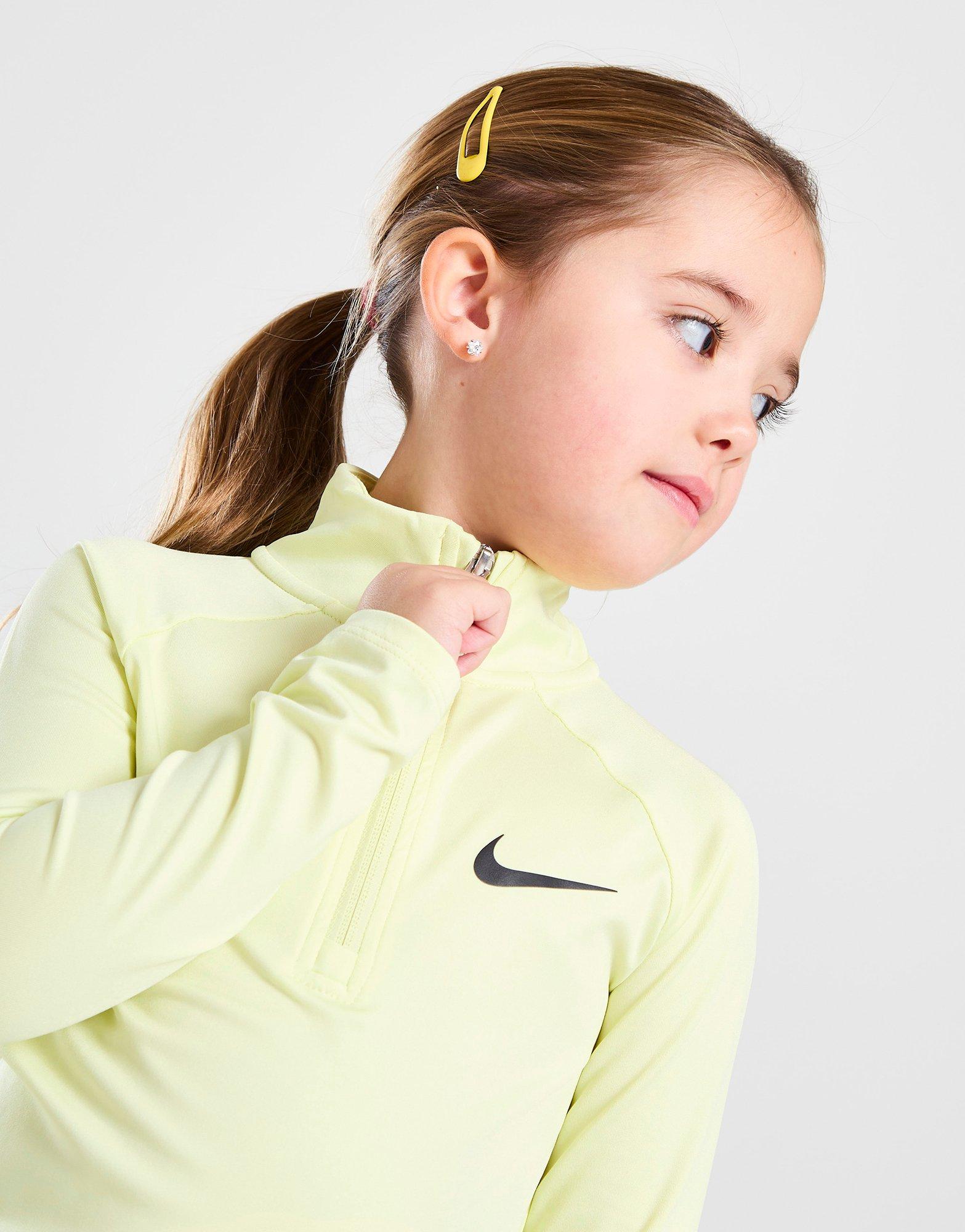 Green Nike Girls' Pacer 1/4 Zip Top/Leggings Set Infant - JD Sports Global