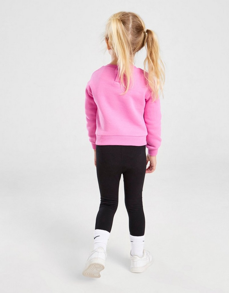 Nike Girls' Metallic Sweatshirt/Leggings Set Infant