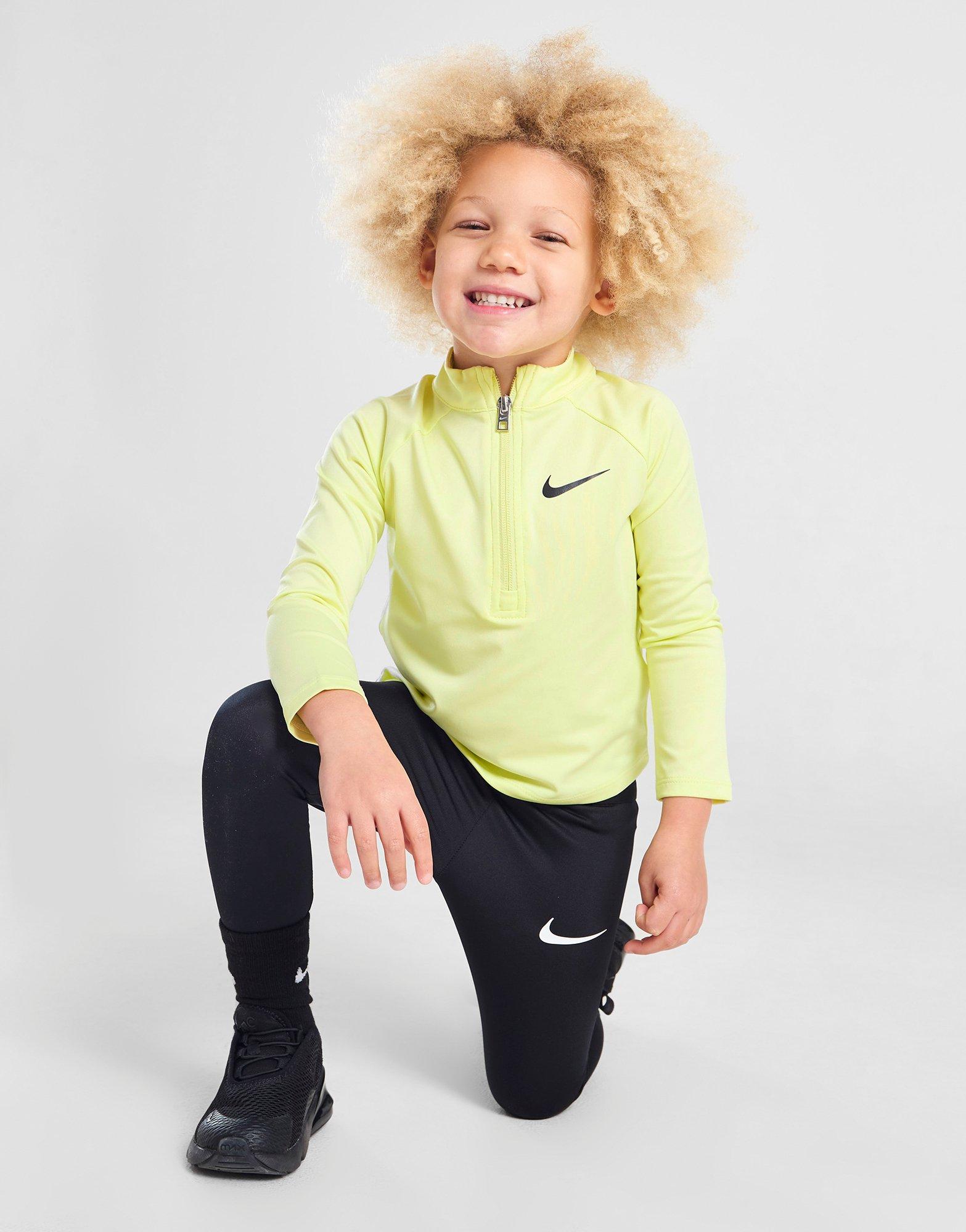 Green Nike Girls' Pacer 1/4 Zip Top/Leggings Set Children - JD Sports  Ireland