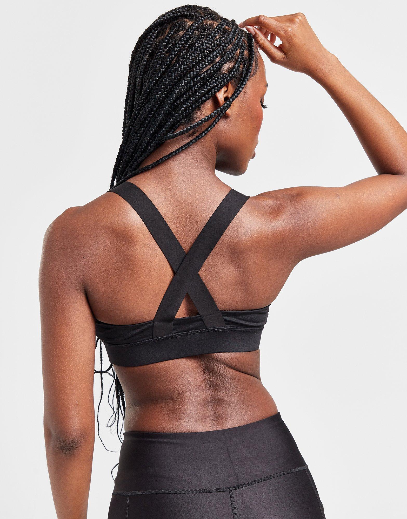 Black Puma Fit Mid Impact Sports Bra - JD Sports Global