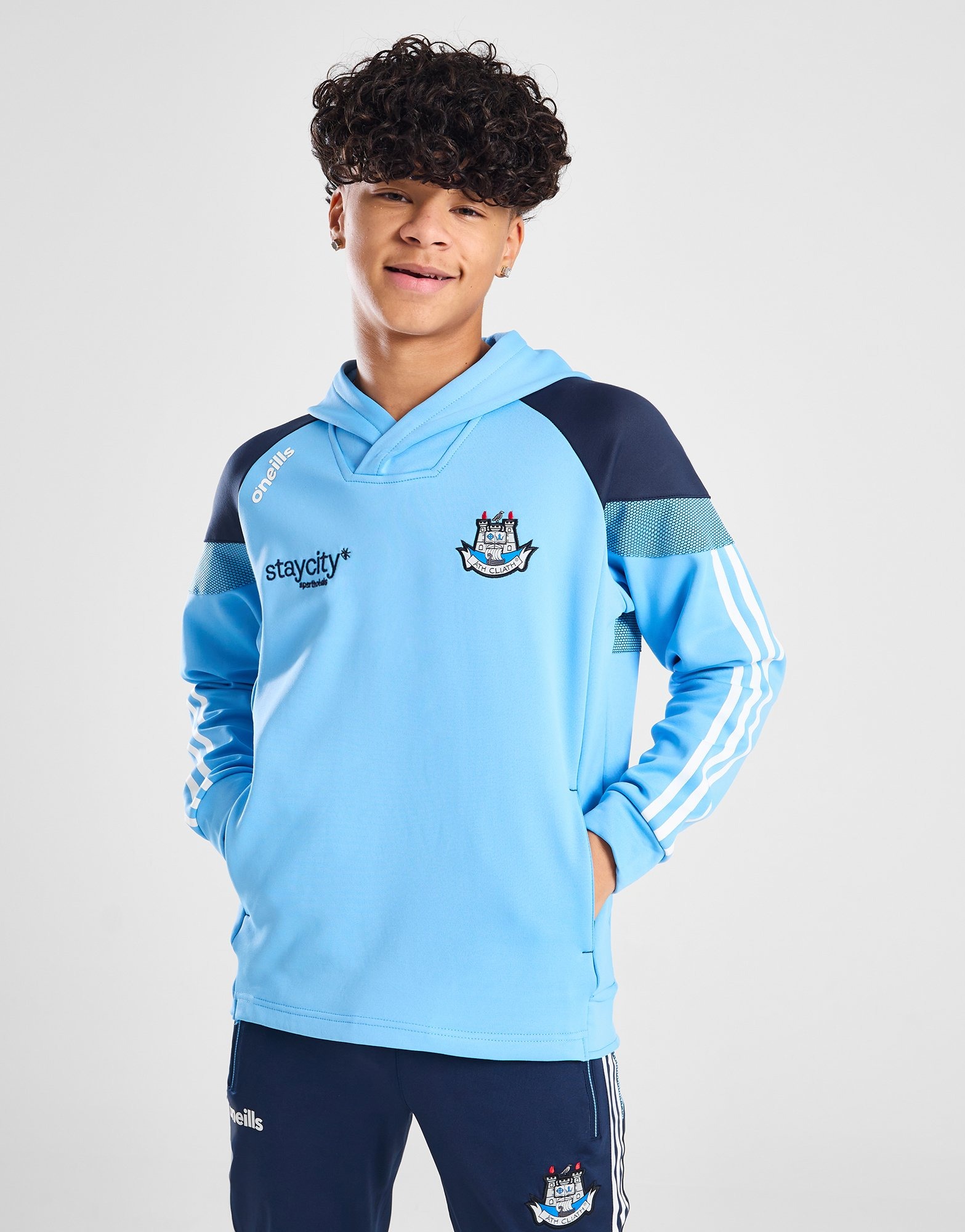 Blue O'Neills Dublin GAA Rockway Overhead Hoodie Junior - JD Sports Ireland