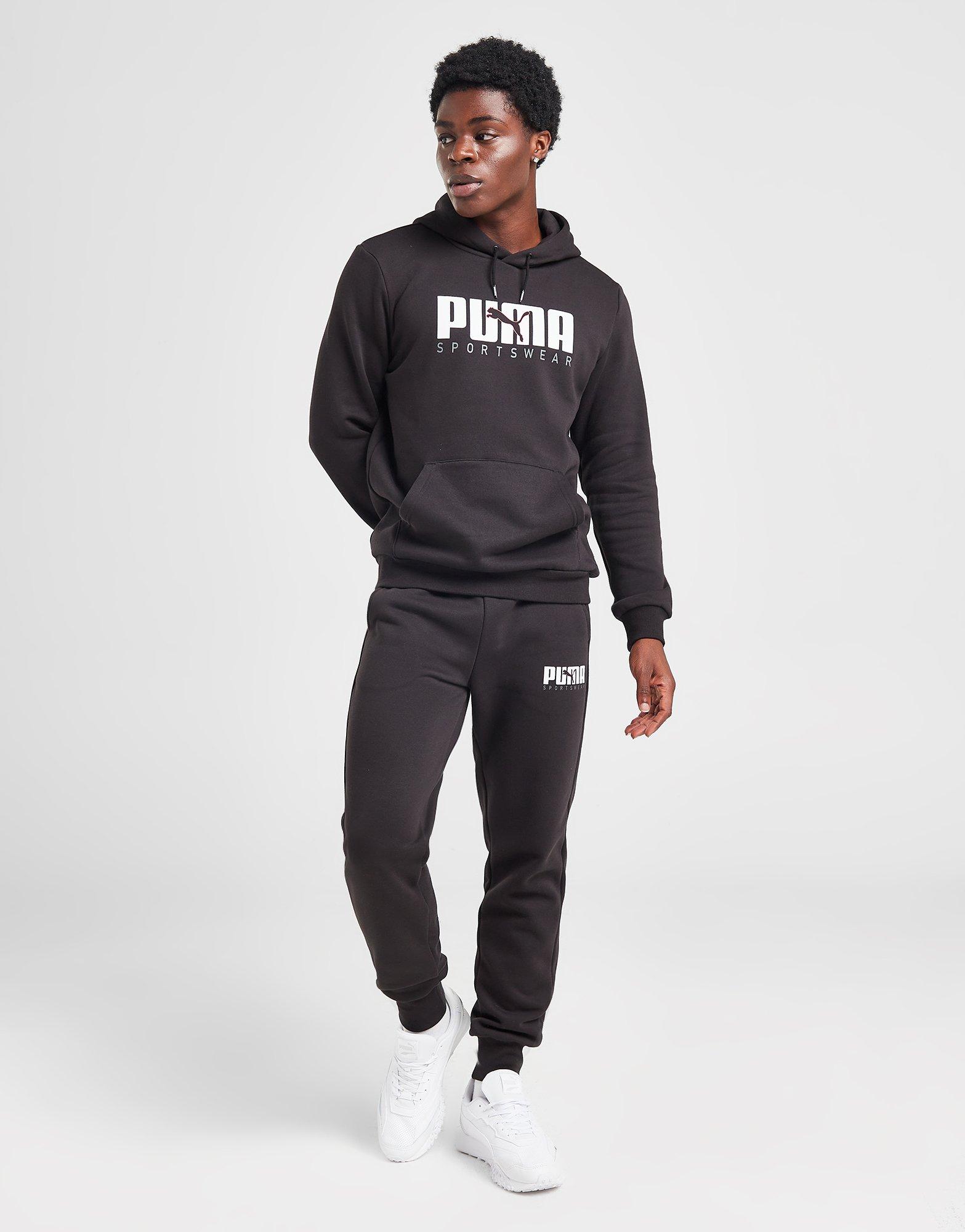 Puma Athletics - Negro - Pantalón Chándal Hombre 