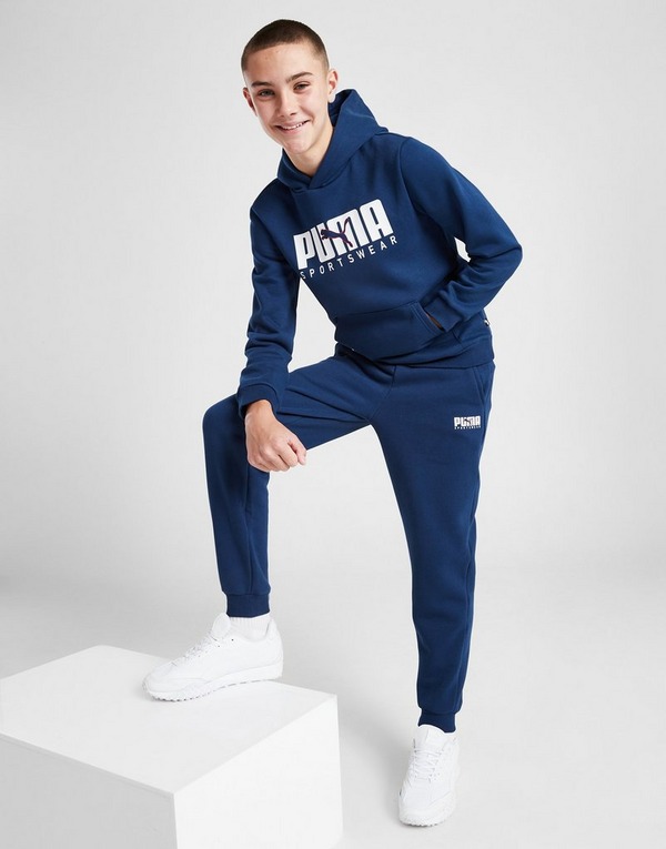 Blue Puma Sportswear Essential Joggers Junior - JD Sports NZ