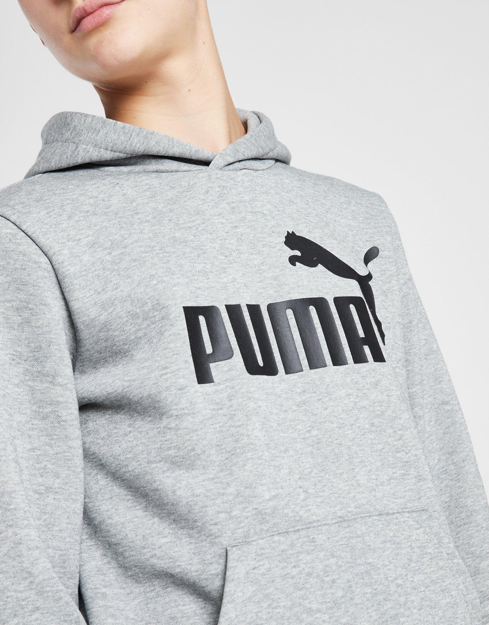 PUMA Core Logo Overhead Hoodie Junior