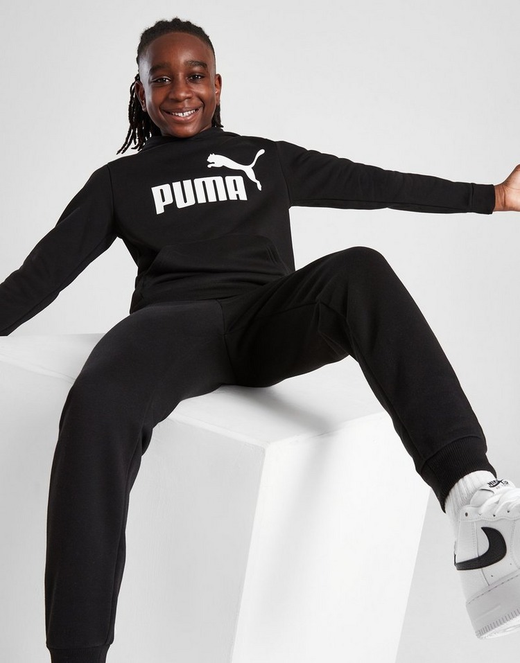 Black Puma Core Logo Overhead Hoodie Junior | JD Sports UK