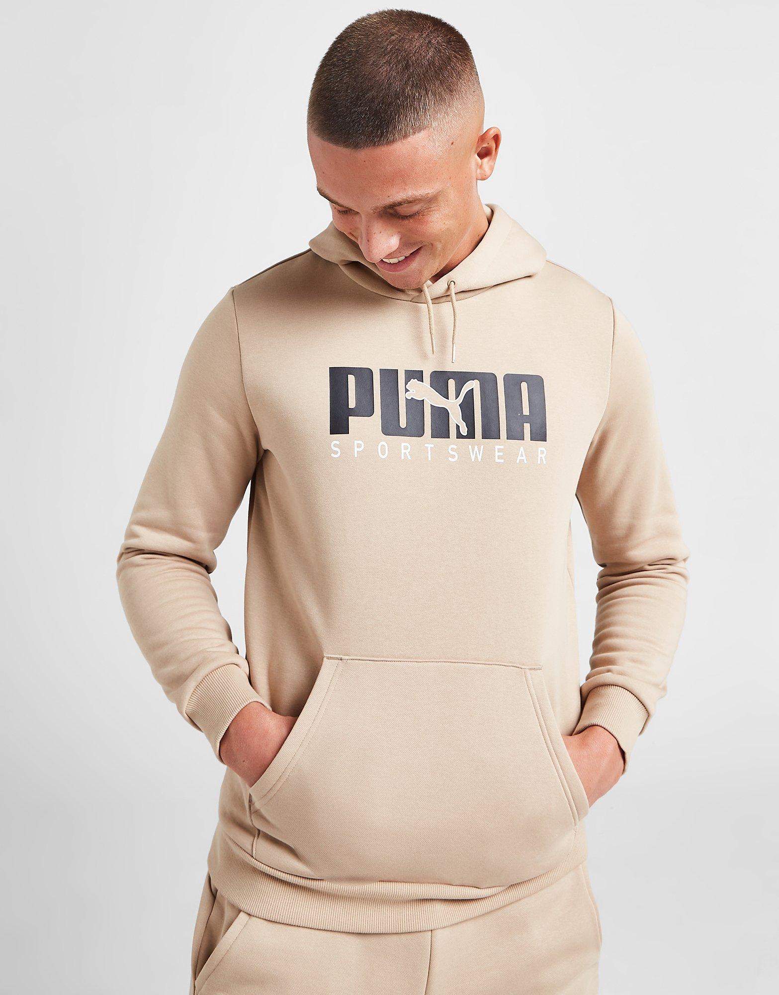 Puma Hoodie Core Sportswear em Castanho