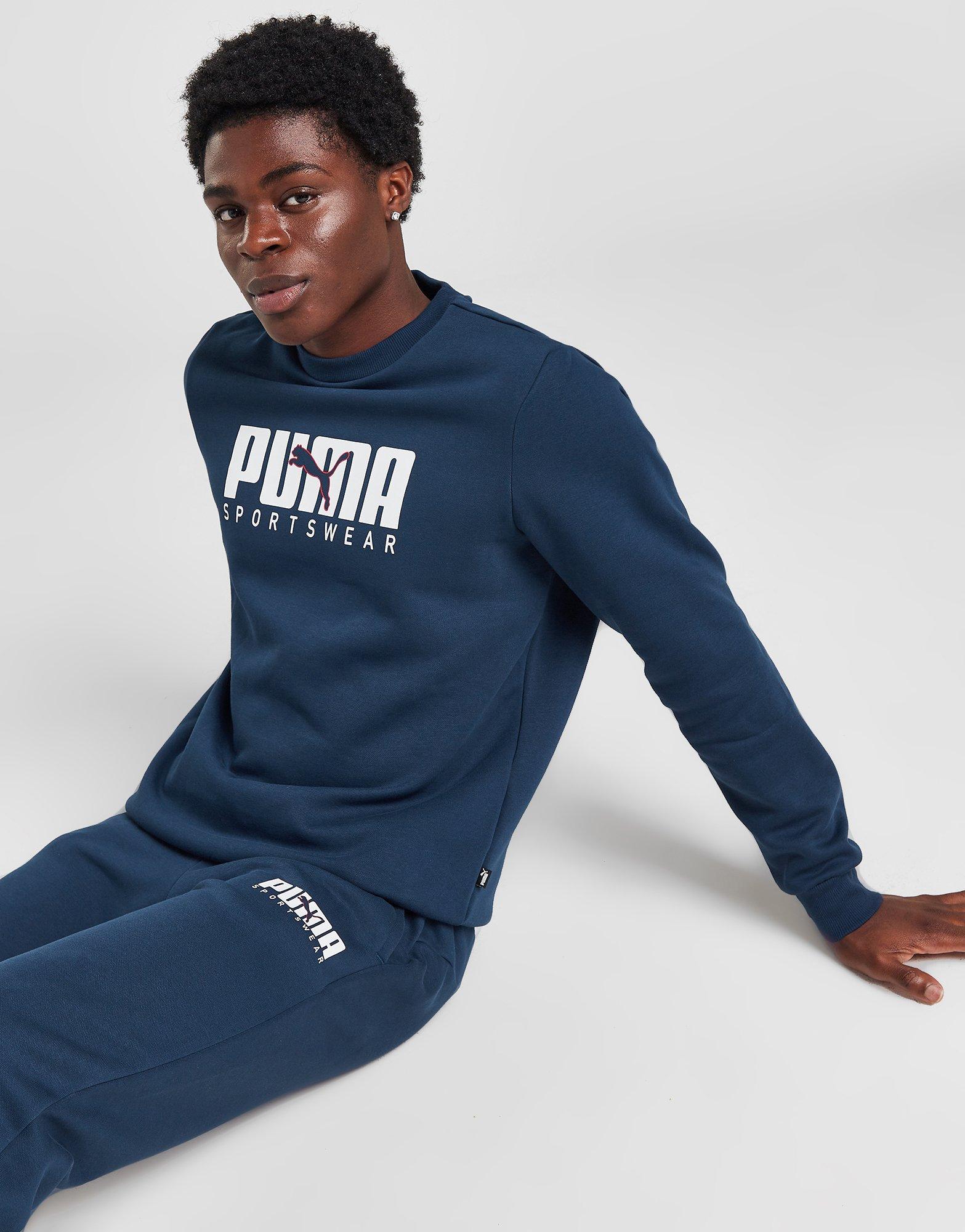 Puma navy clearance blue sweatshirt