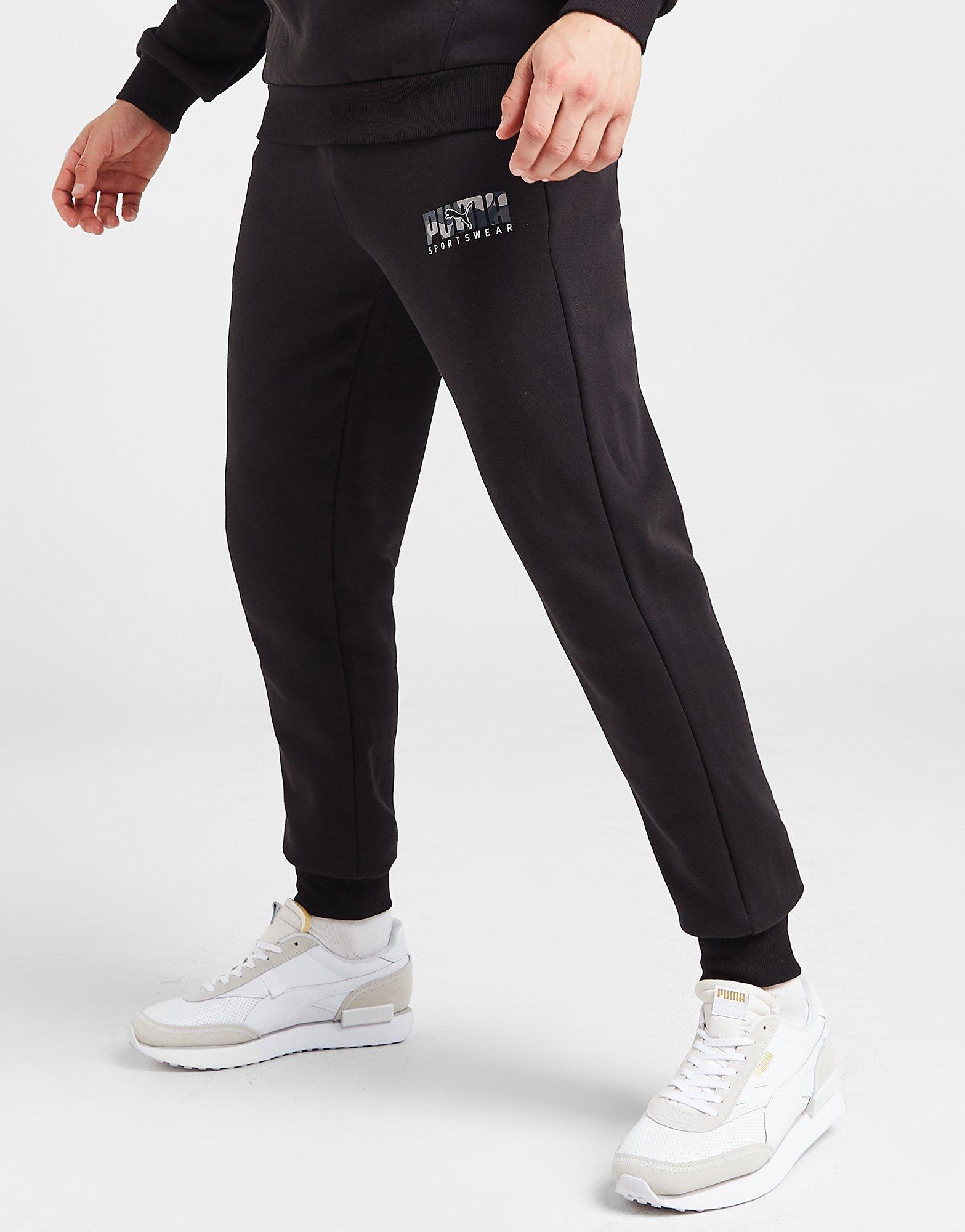 Puma SURVETEMENT FILLE - BLACK - 128 Noir - Vêtements Leggings